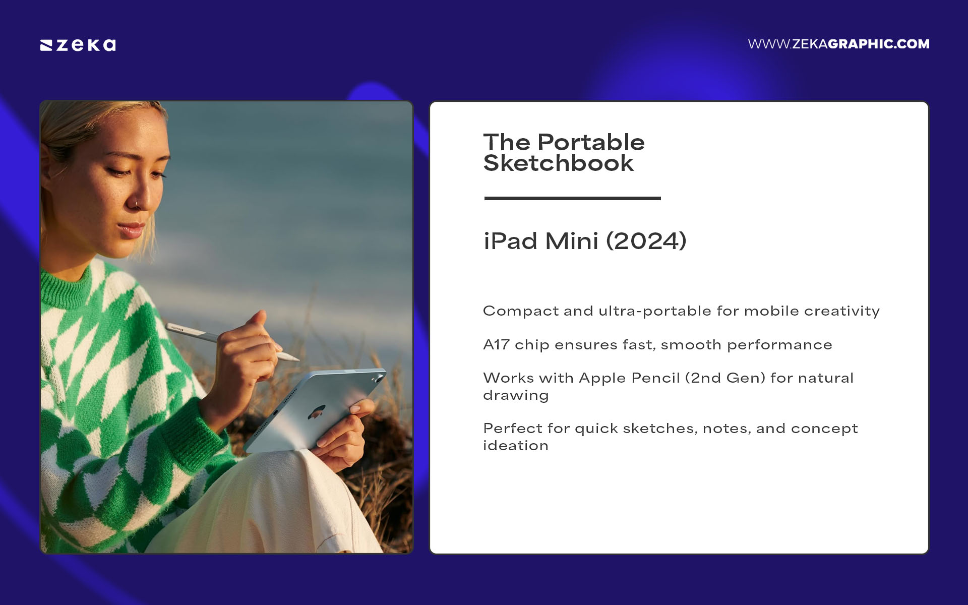 iPad Mini (2024) – The Portable Sketchbook