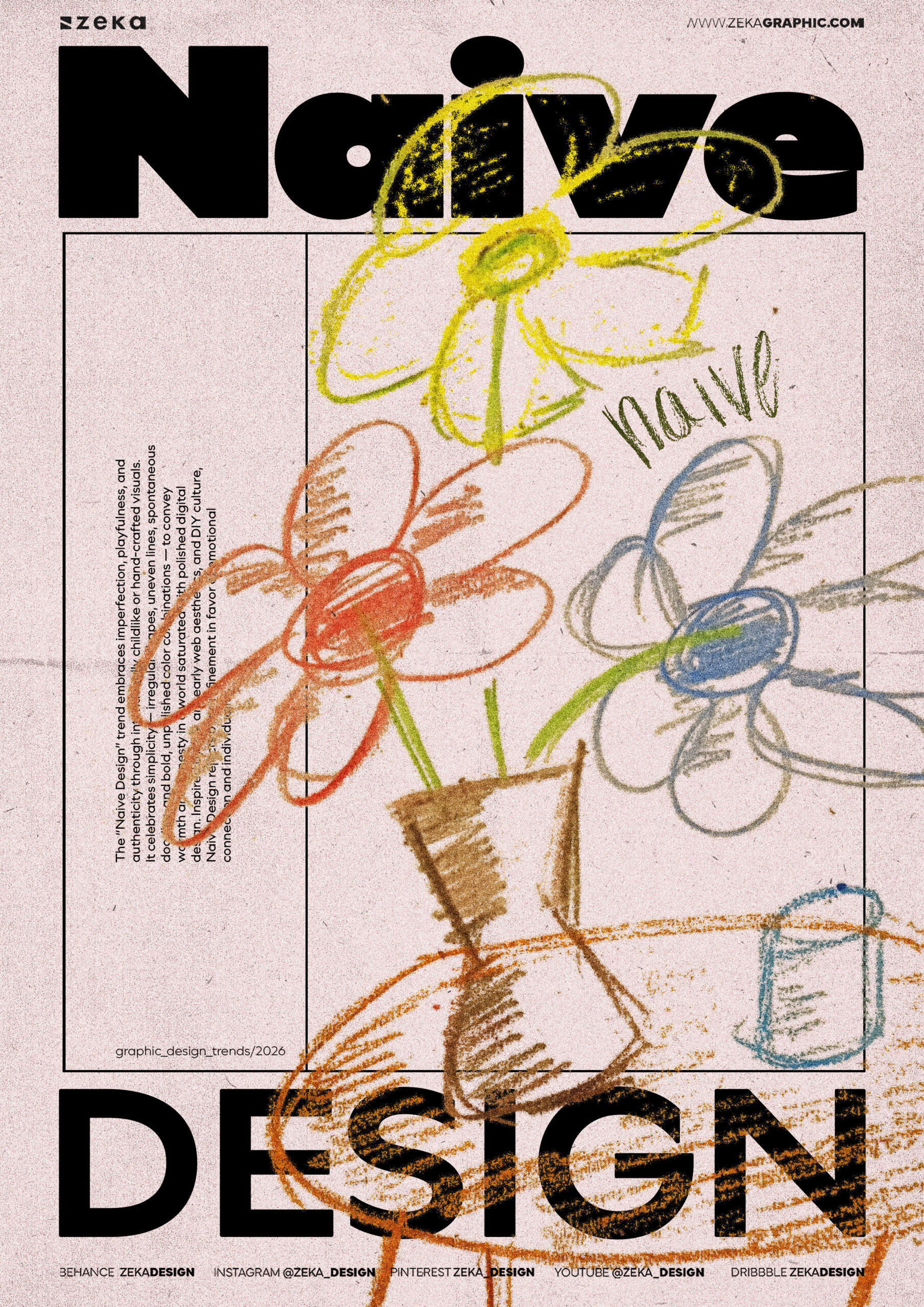 02 Naive Design Graphic Design Trend