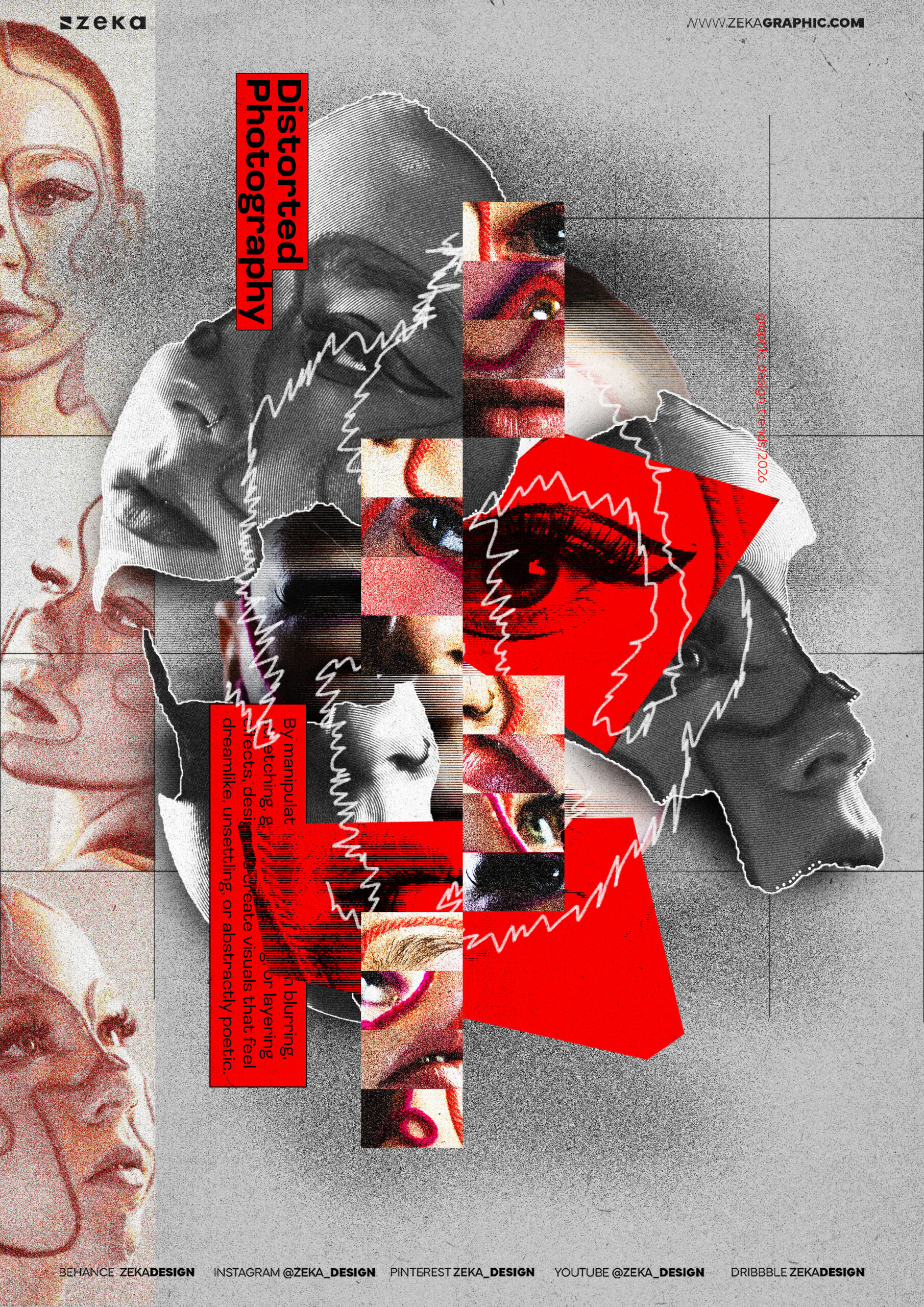 07 Distorted Photography Graphic Design Trend