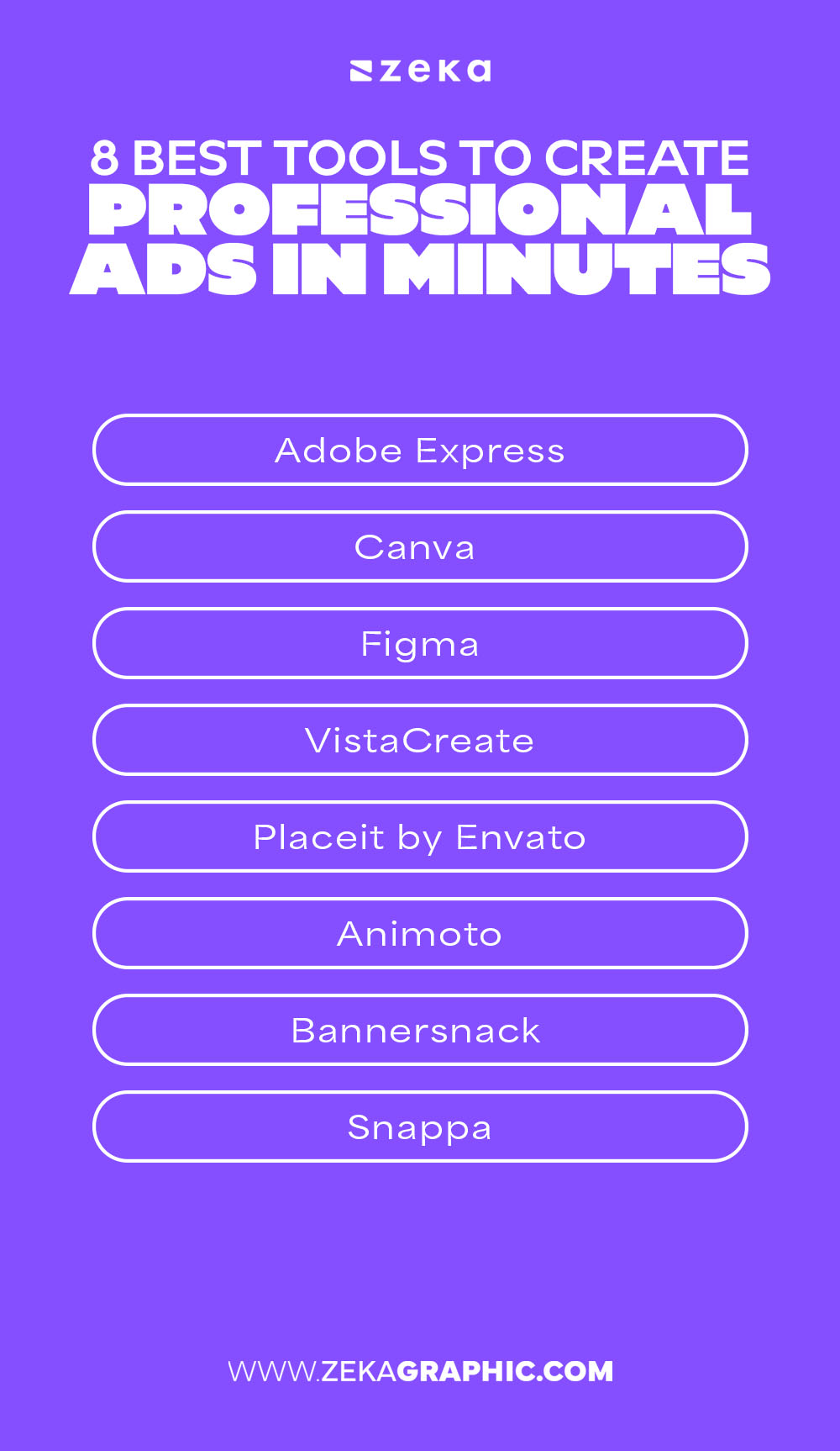 Best Tools to create professional ads Infographic