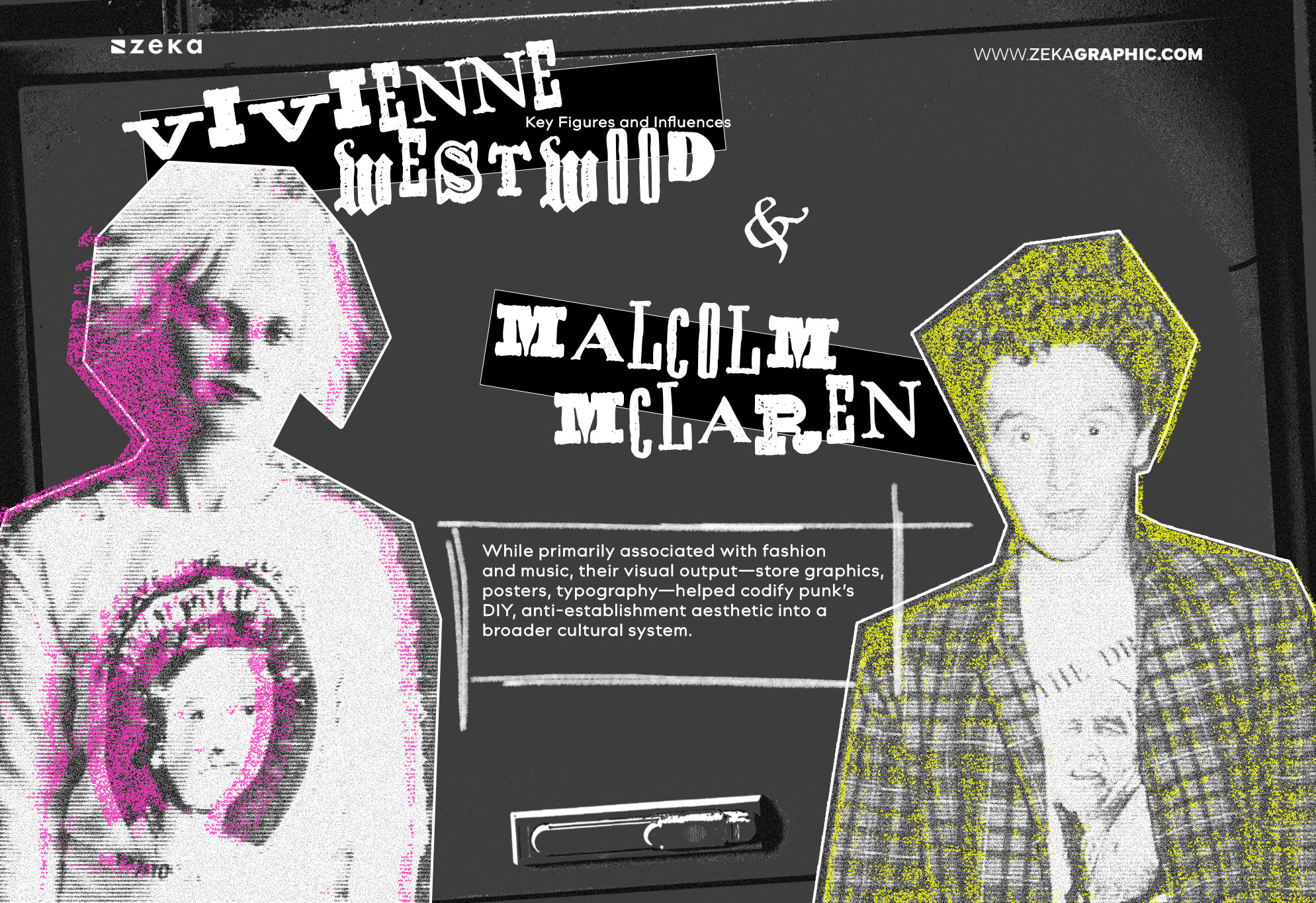 Key Figures and Influences in Punk Graphic Design Vivienne Westwood & Malcolm McLaren