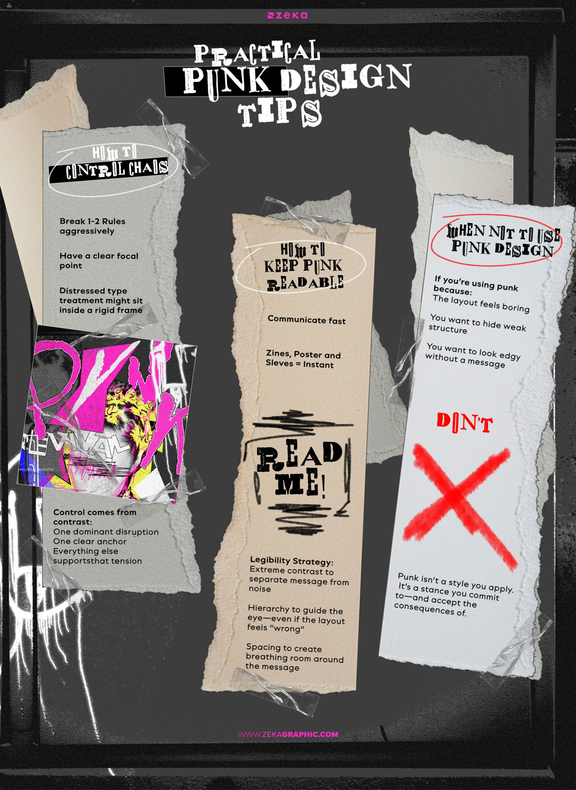 Practical Punk Design Tips (Without Losing Control)