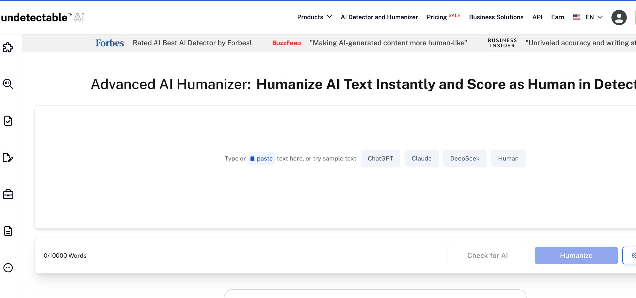 Undetectable AI Humanizer