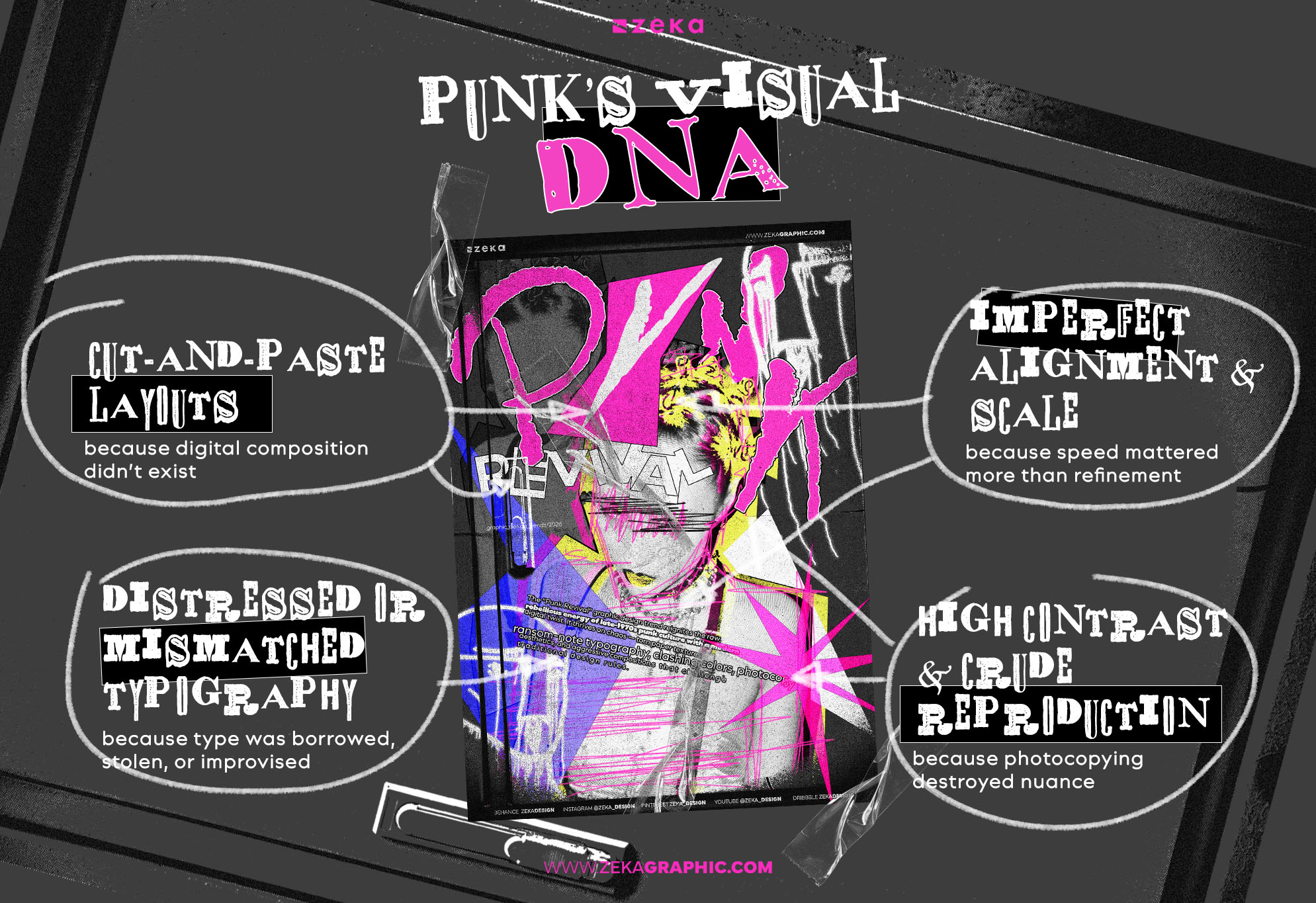 punk’s visual DNA in Graphic Design