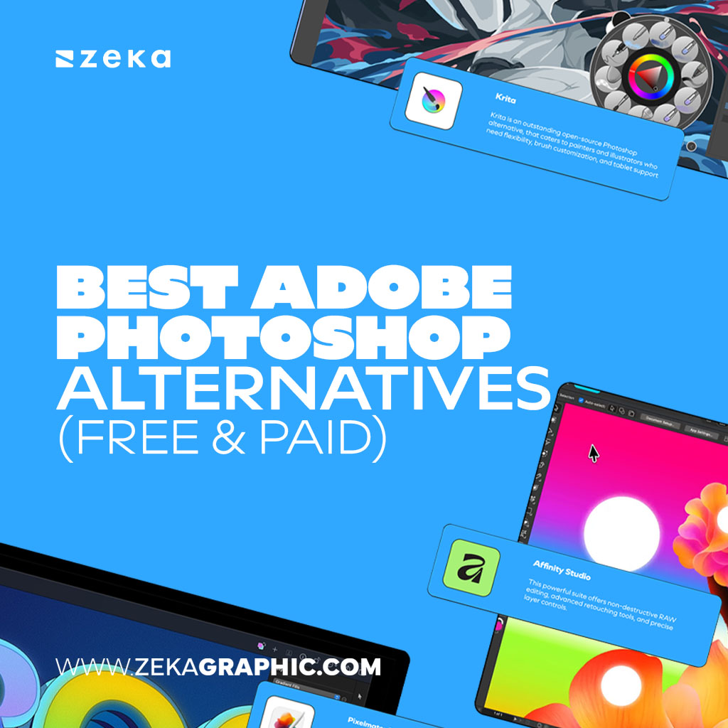 Adobe Photoshop Alternatives free and paid