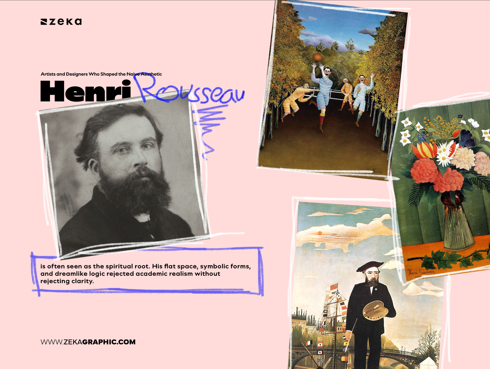 Artists and Designers Who Shaped the Naive Aesthetic Henri Rousseau
