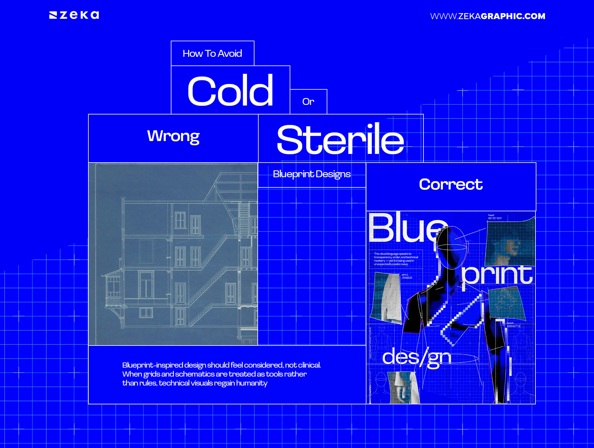 Avoiding Cold or Sterile Blueprint Designs