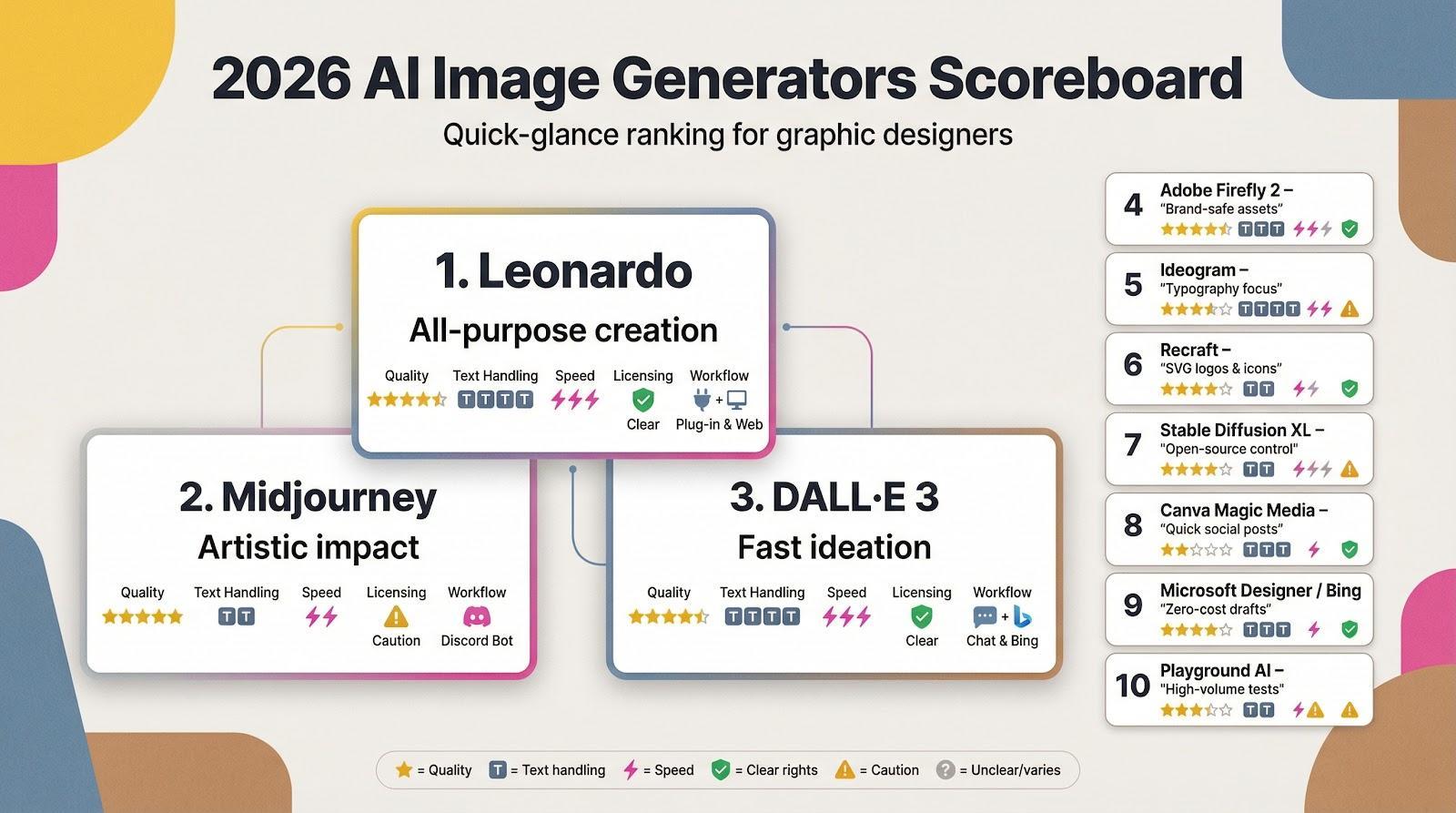 Quick-glance scoreboard