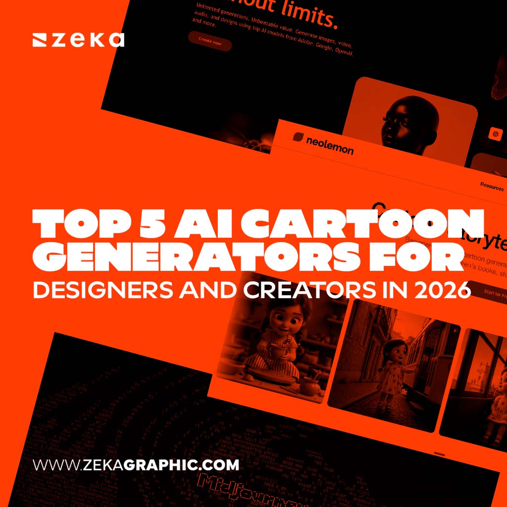 Best 5 AI Cartoon Generators for Designers and Creators in 2026