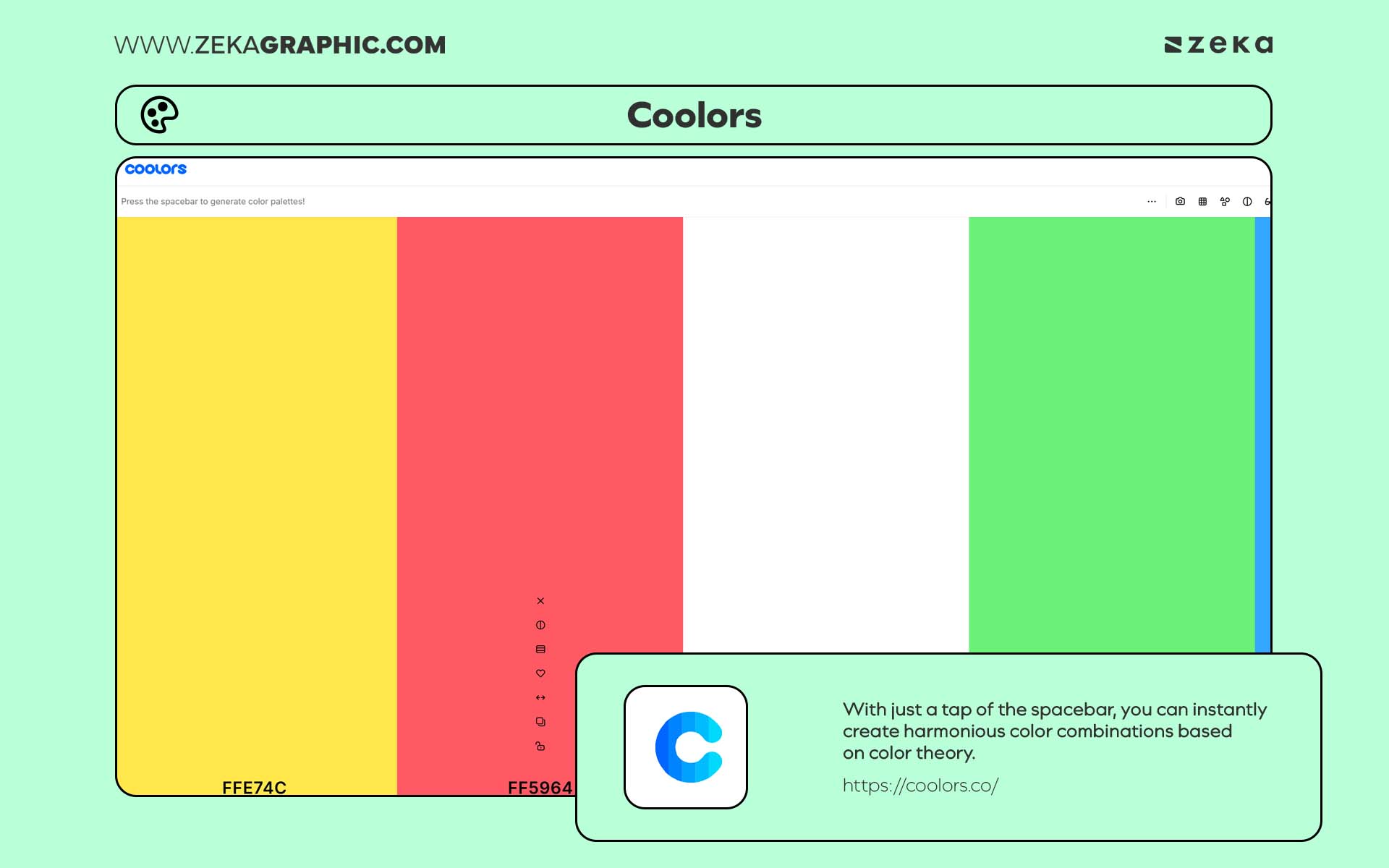 Free Color Palettes and Tools Coolors