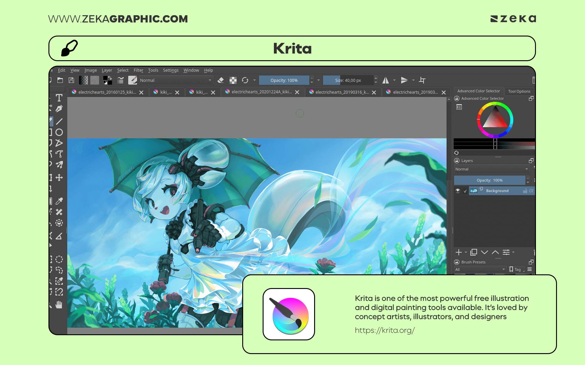 Free Design Software Alternatives Krita