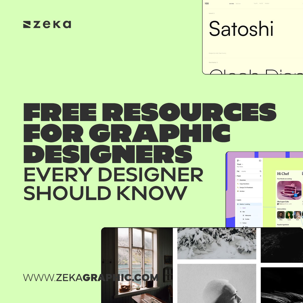 Free Resources for graphic designers