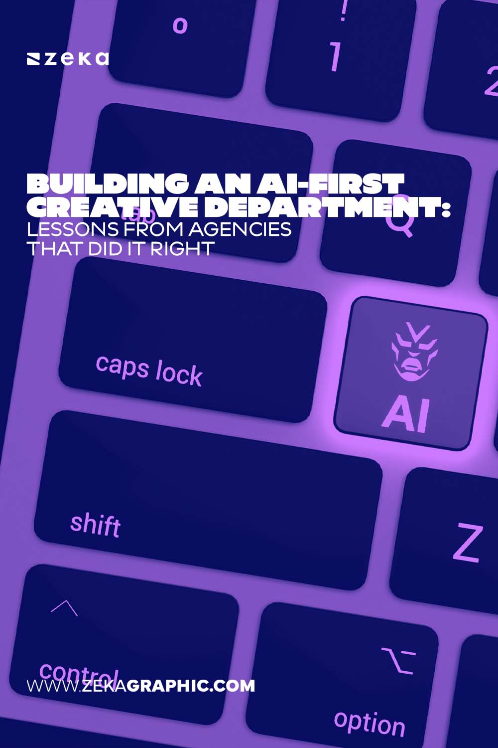 How to build an ai-first creative department