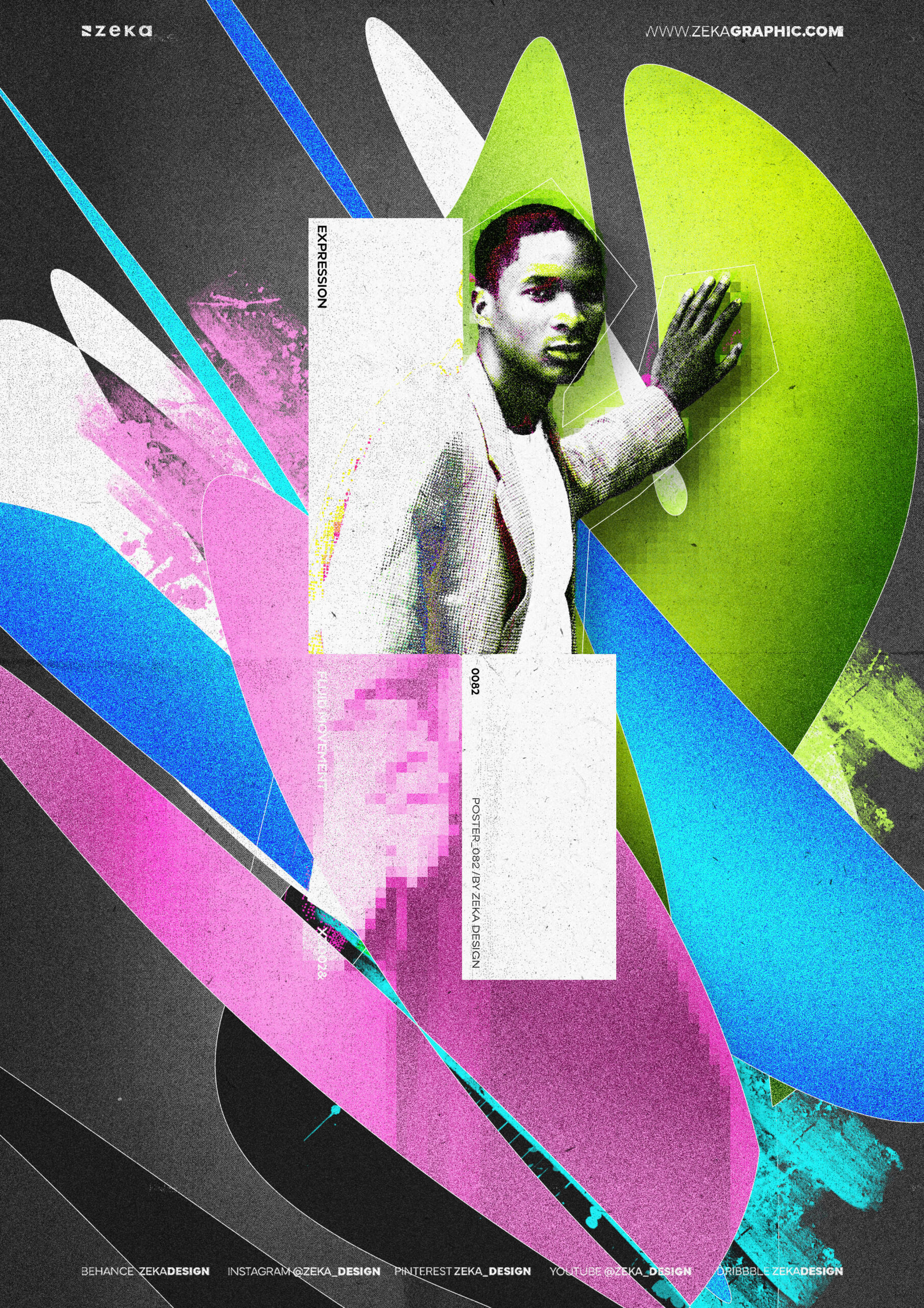 0082 Expression Poster Design by Zeka Design