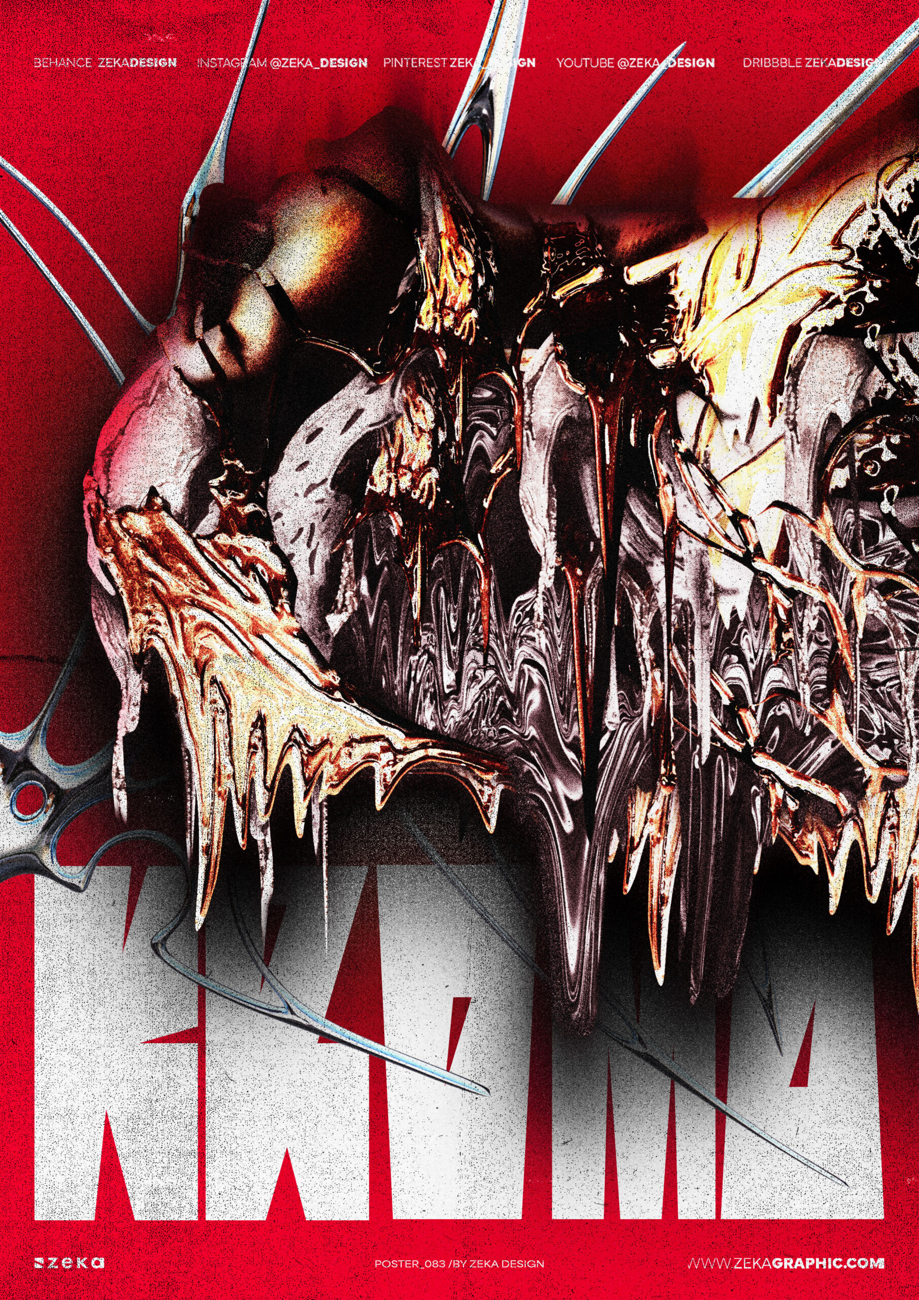 0083 Kromo Poster Design by Zeka Design