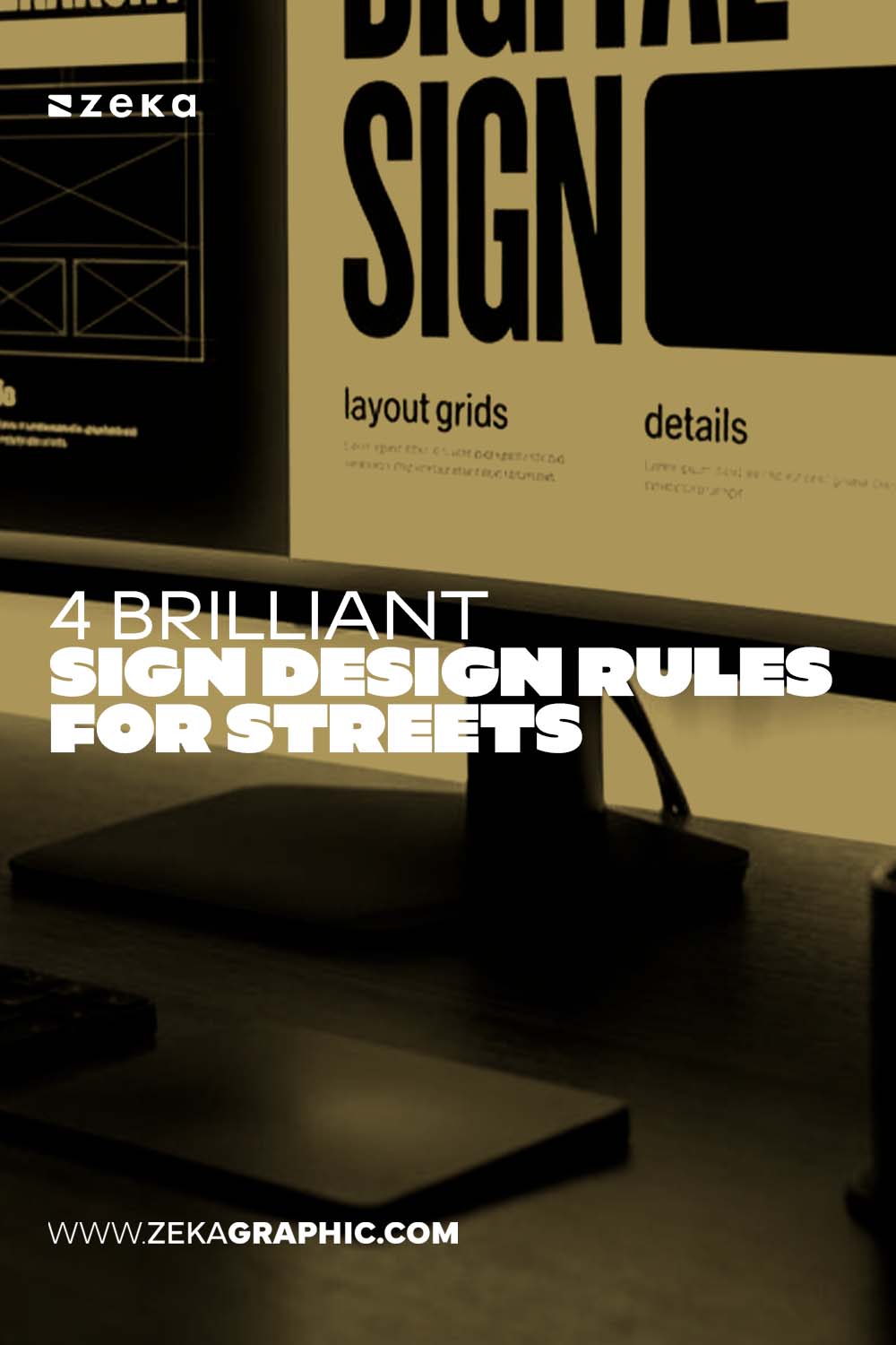 4 Simple Rules For Outdoor Sign Designs