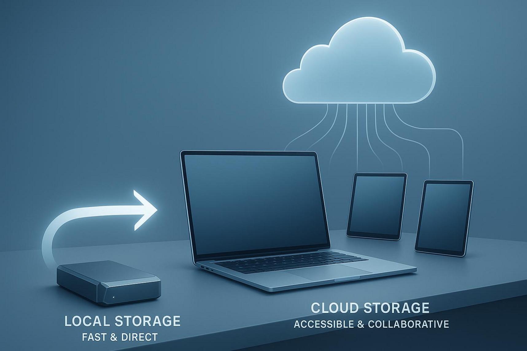 Cloud Storage vs. Local Storage