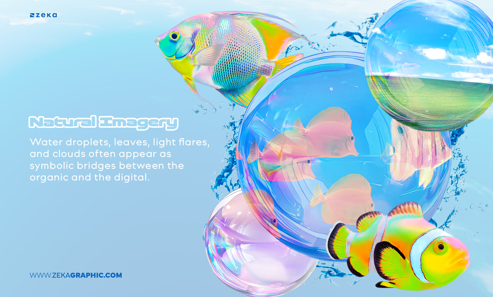 Key Characteristics of Frutiger Aero Natural Imagery