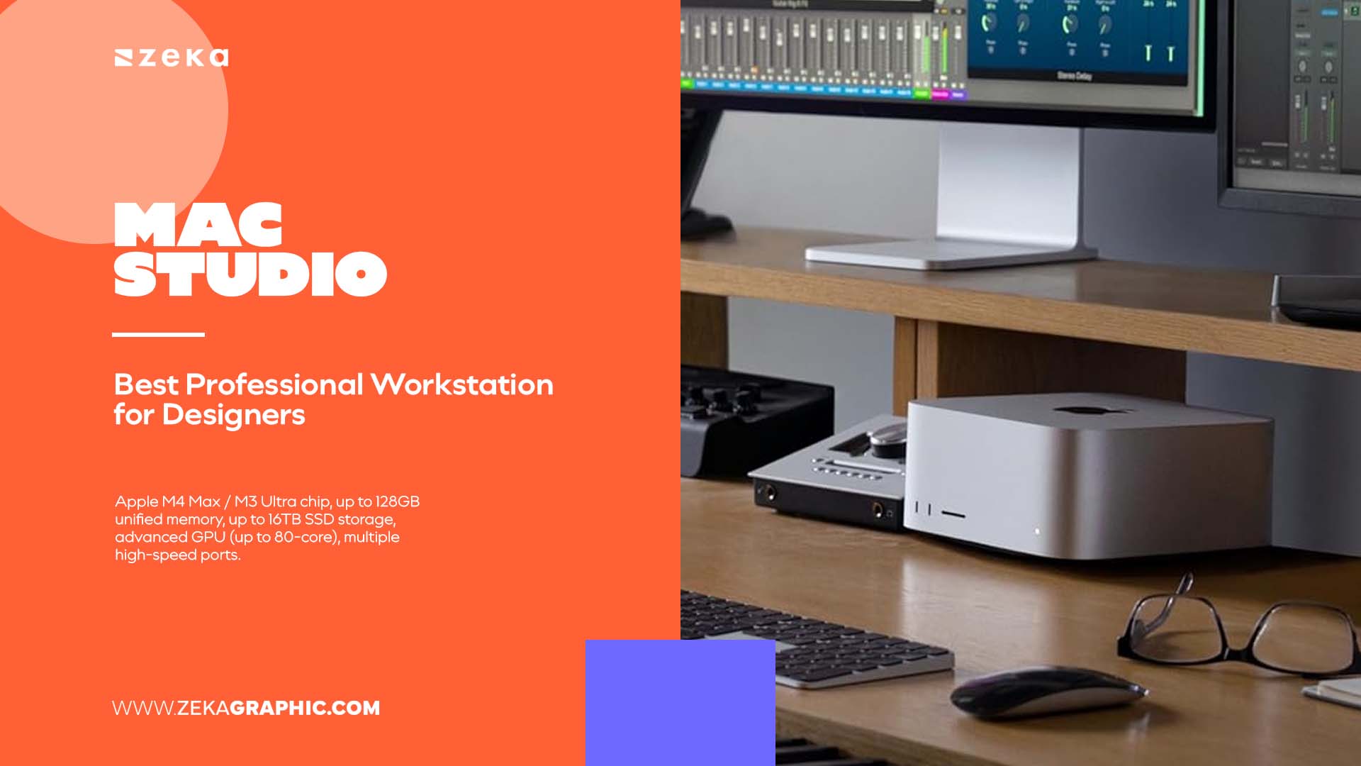 Mac Studio (Best Professional Workstation for Designers)