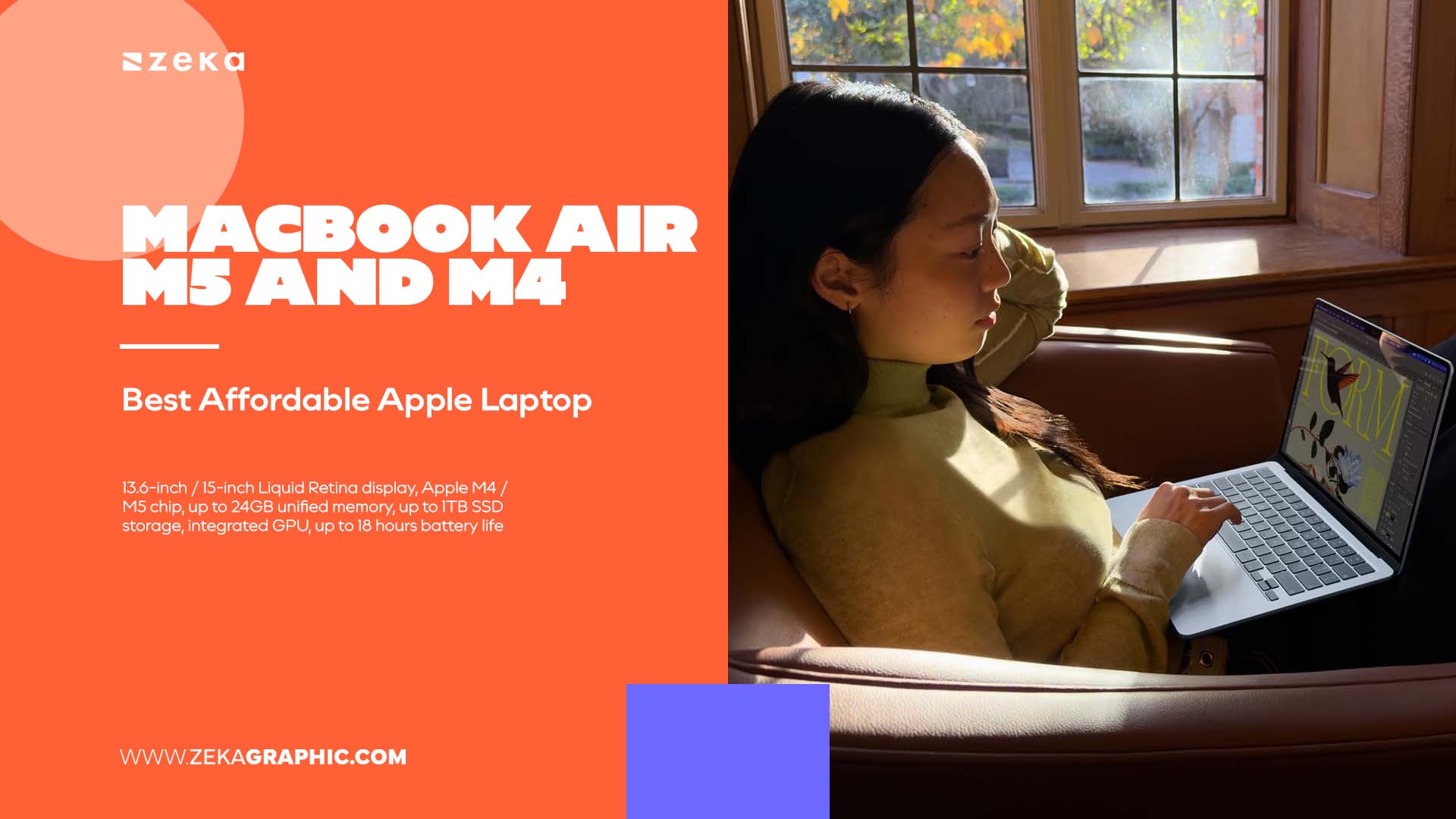 MacBook Air (M5 and M4) (Best Affordable Apple Laptop)