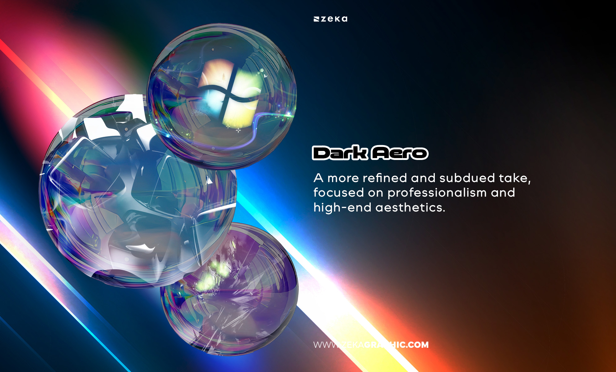 Types of Frutiger Aero Dark Aero