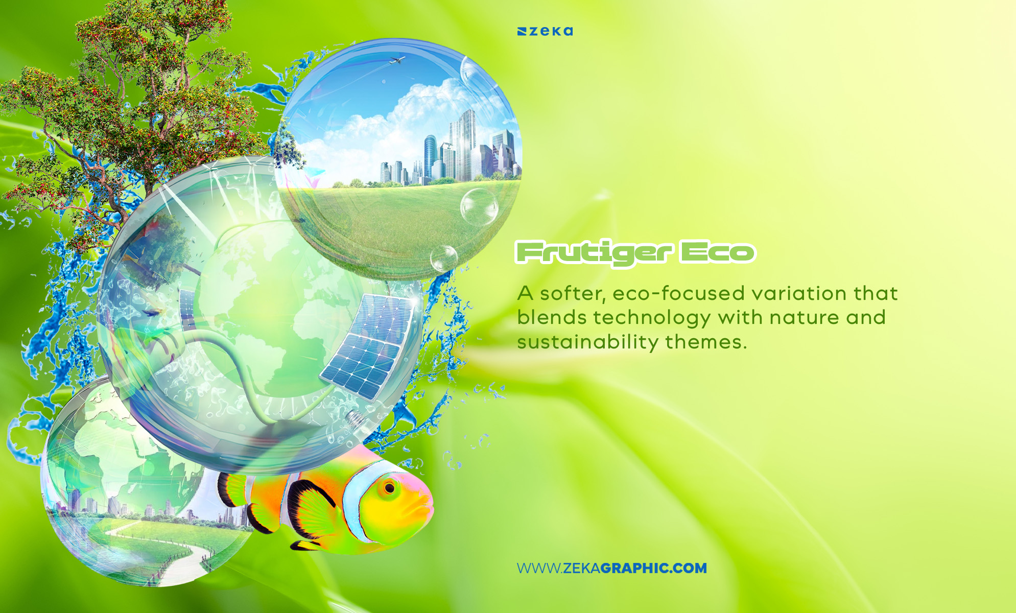 Types of Frutiger Aero Frutiger Eco