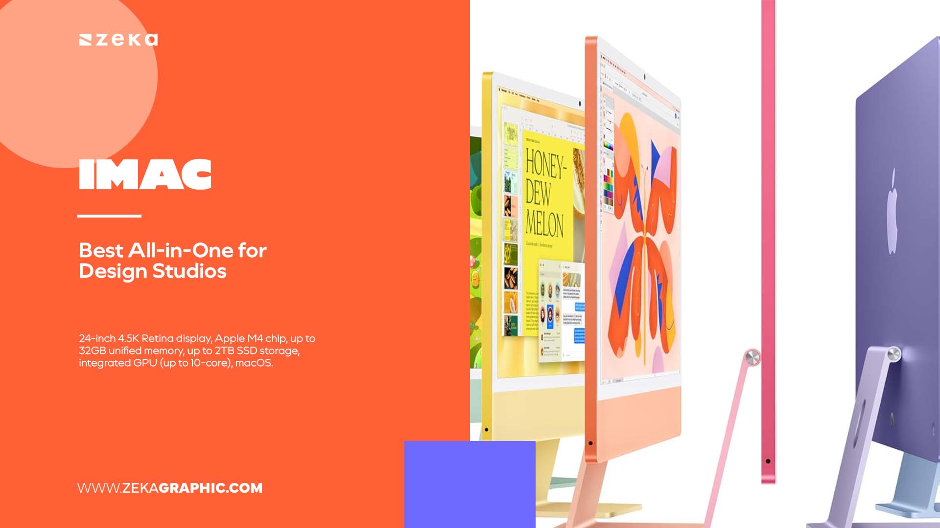 iMac (Best All-in-One for Design Studios)