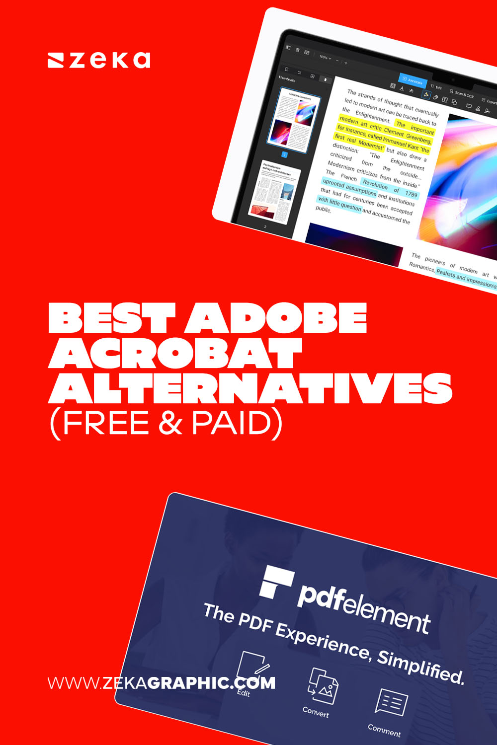 7 Best adobe acrobat alternatives for designers
