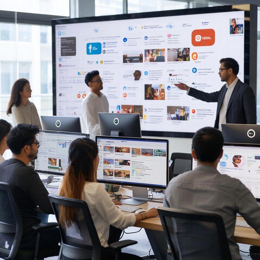how to grow business on socials