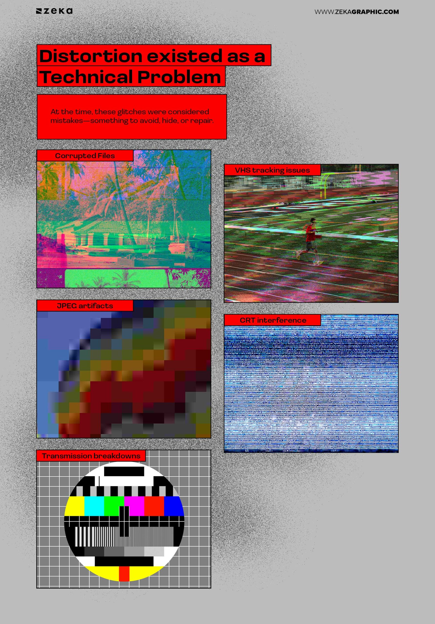 Distortion existed as a technical problem