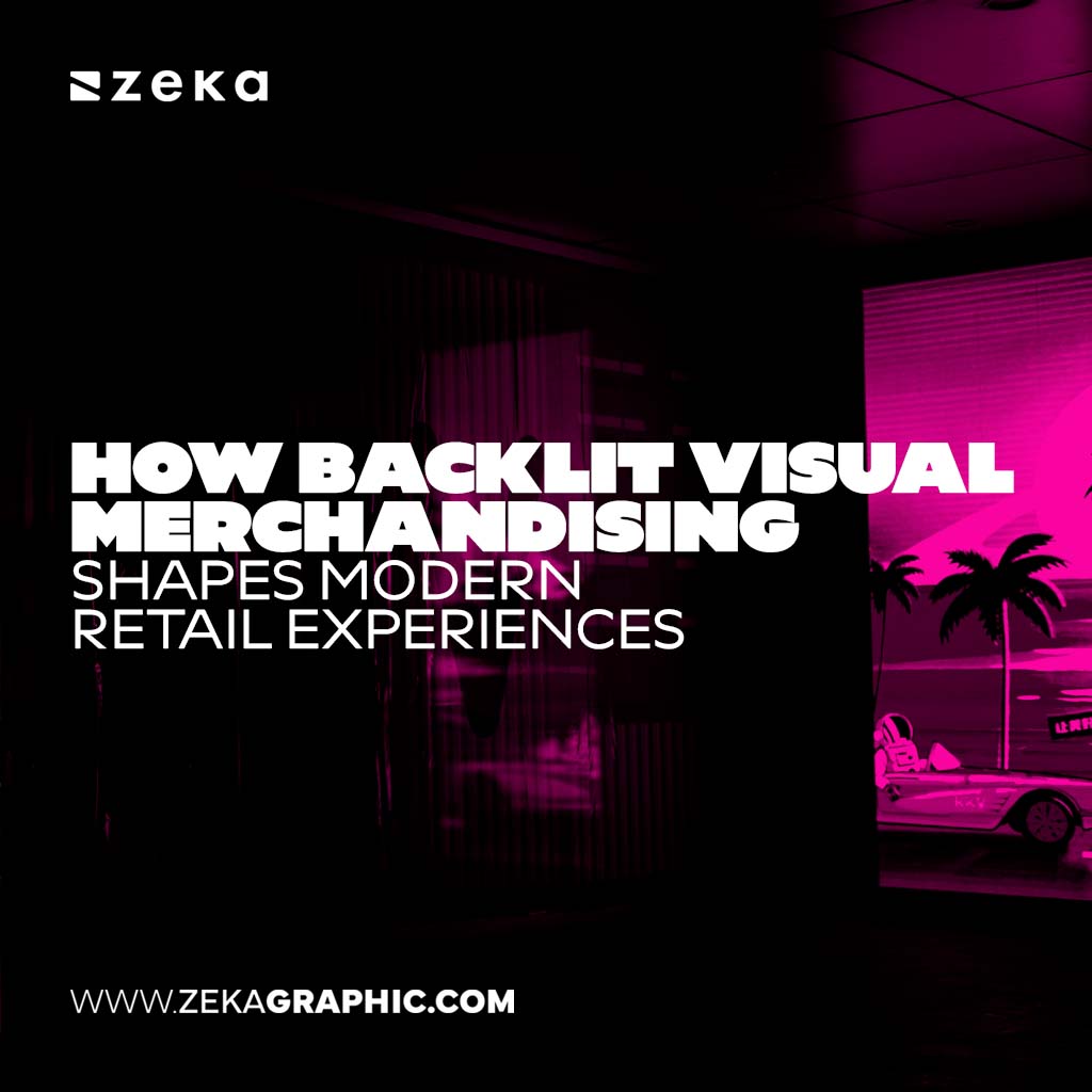 How Backlit Visual Merchandising Shapes Retail Experiences