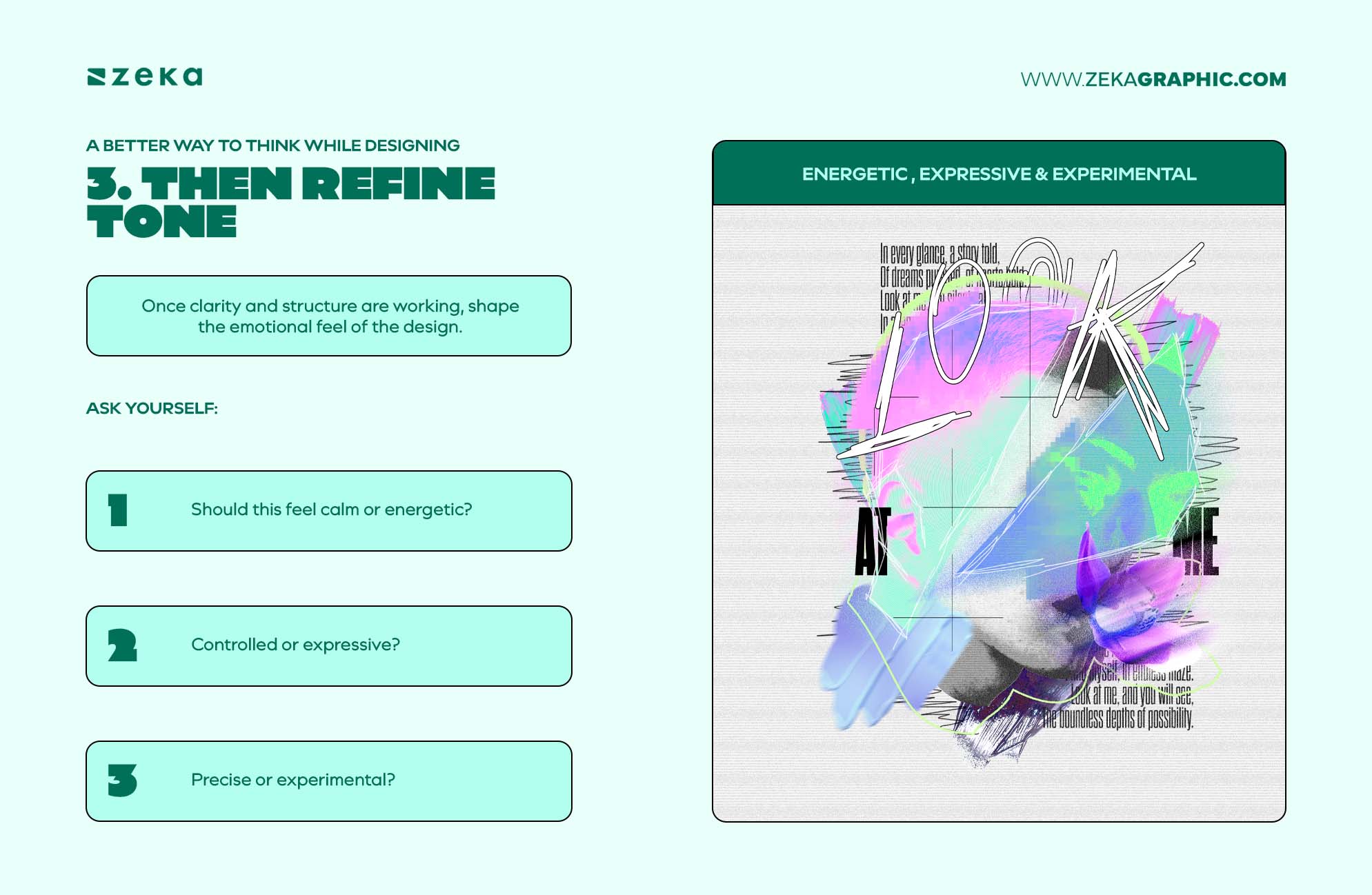 Then Refine Tone