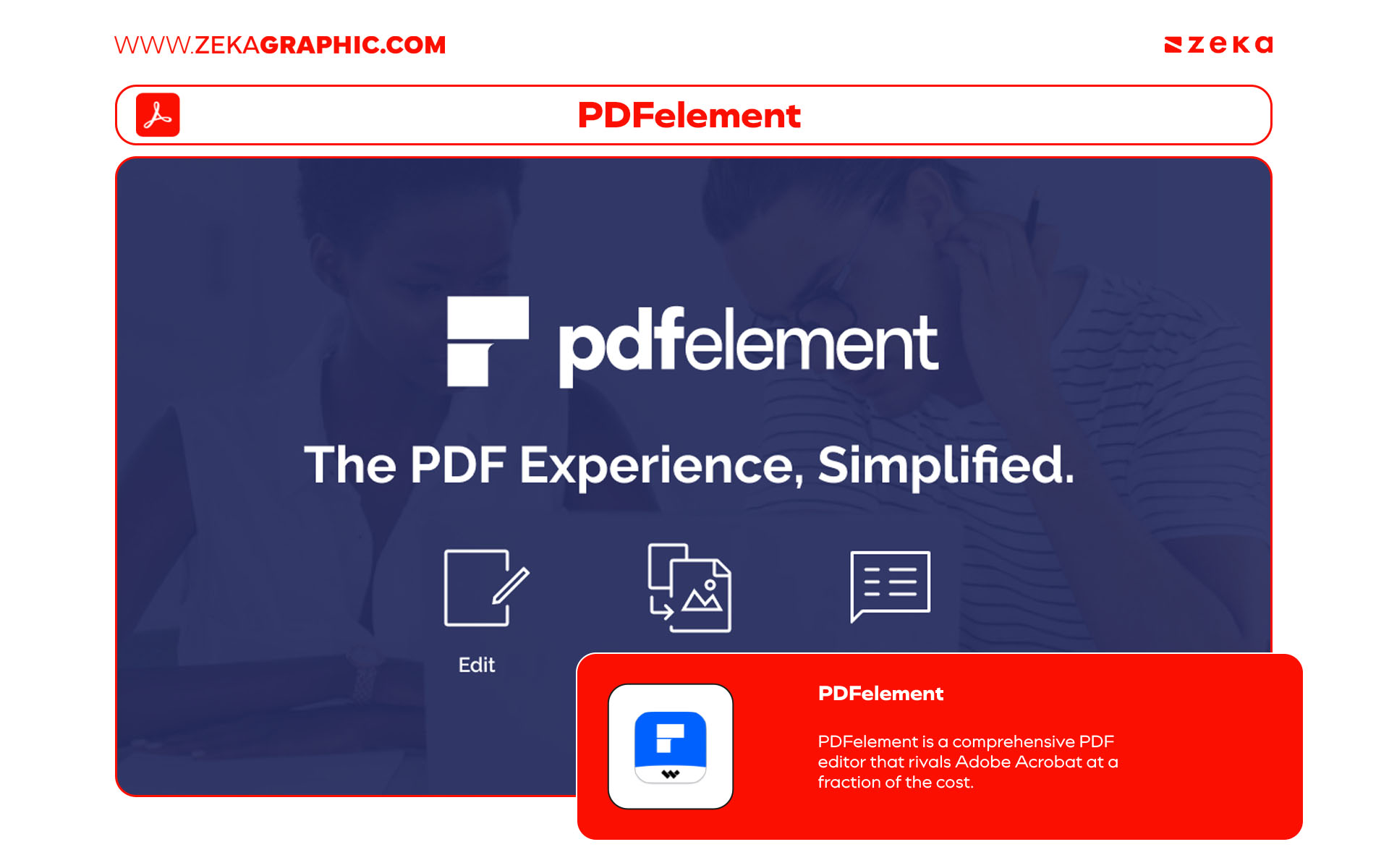 best Adobe Acrobat Alternatives PDFelement_