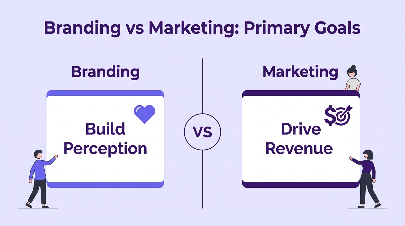 03 Branding Strategy vs Marketing Strategy - Primary Goal