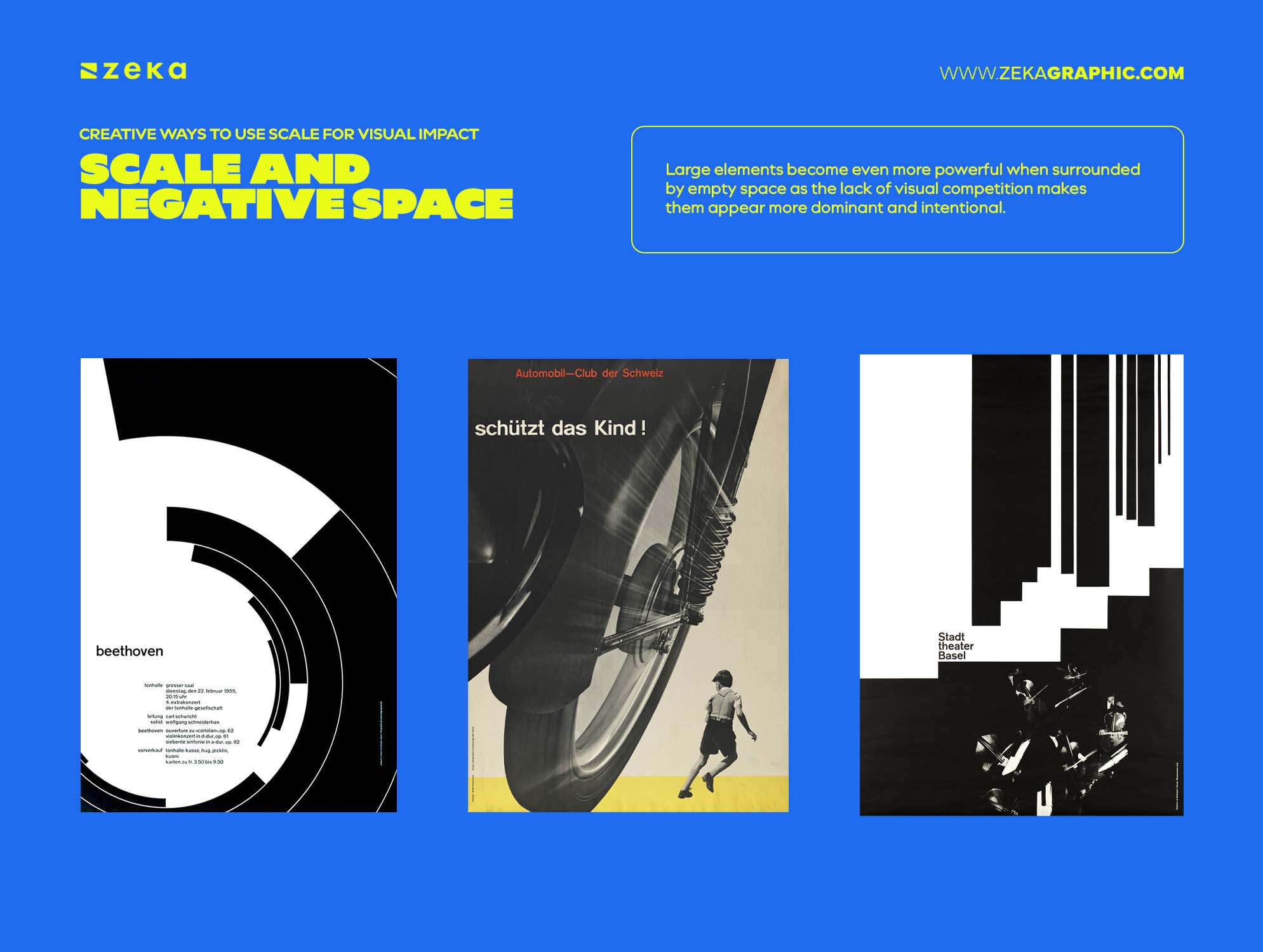 Creative Ways to Scale and Negative Space