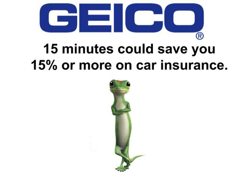 Geico 15 Minutes Could Save You 15% or More on Car Insurance