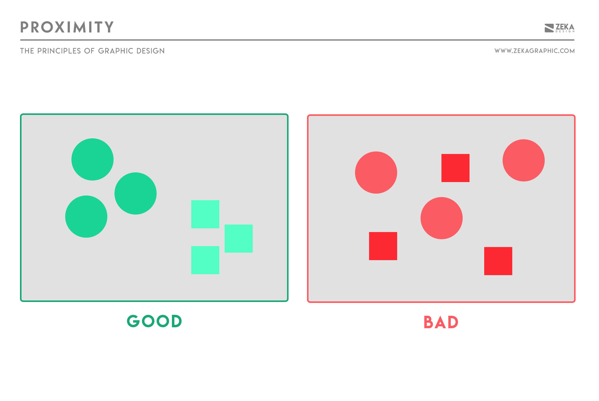 Graphic Design Principles Proximity
