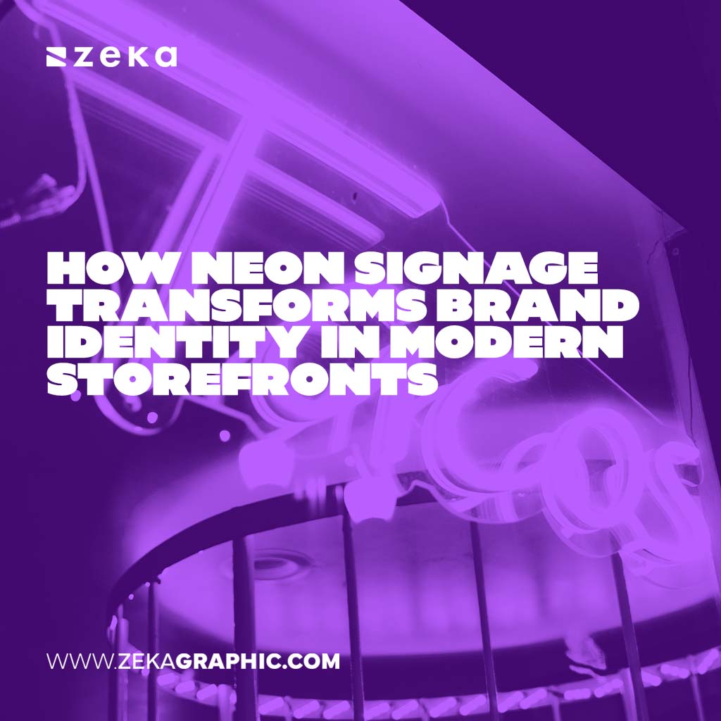 How Neon Signage Transforms Brand Identity in Storefronts