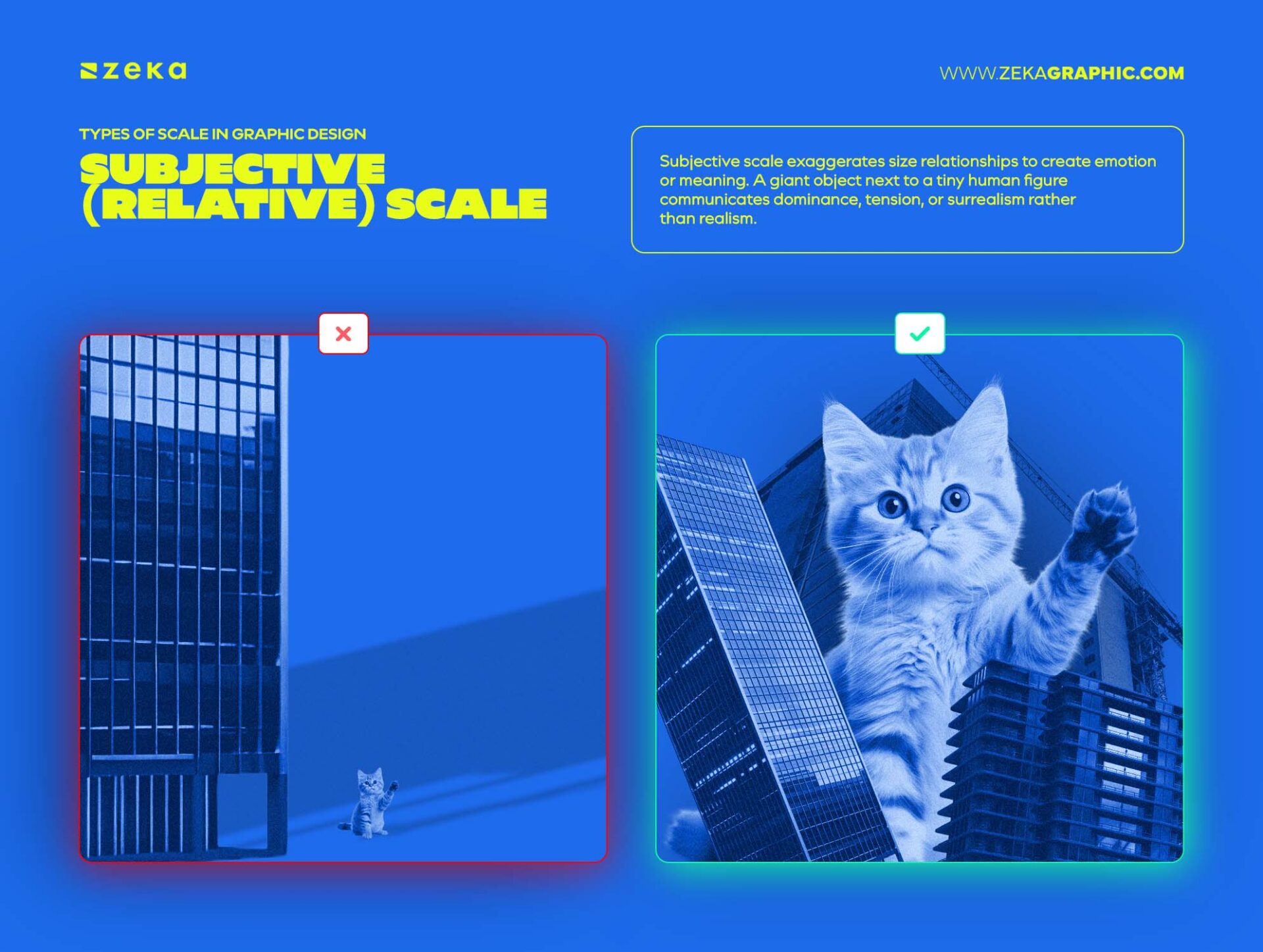 Scale in Graphic Design: A Practical Guide to Visual Impact - Zeka Design
