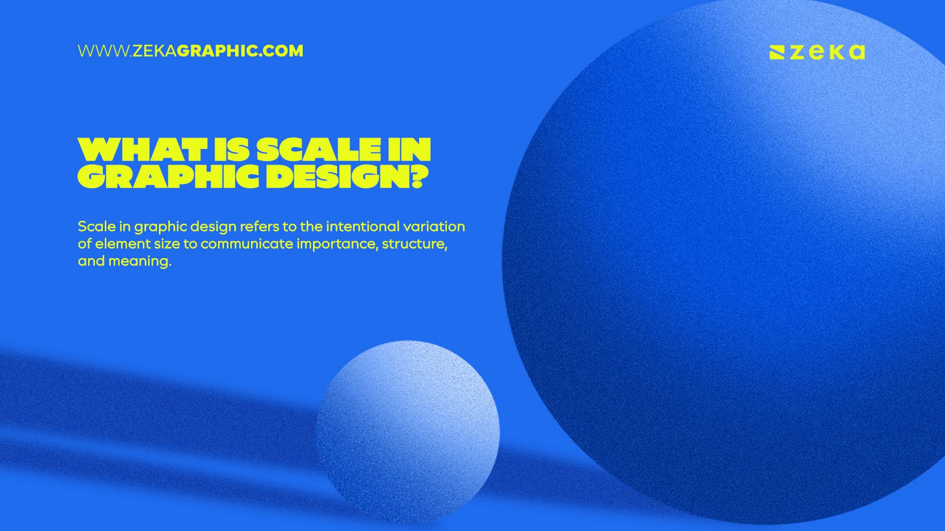 What Is Scale in Graphic Design