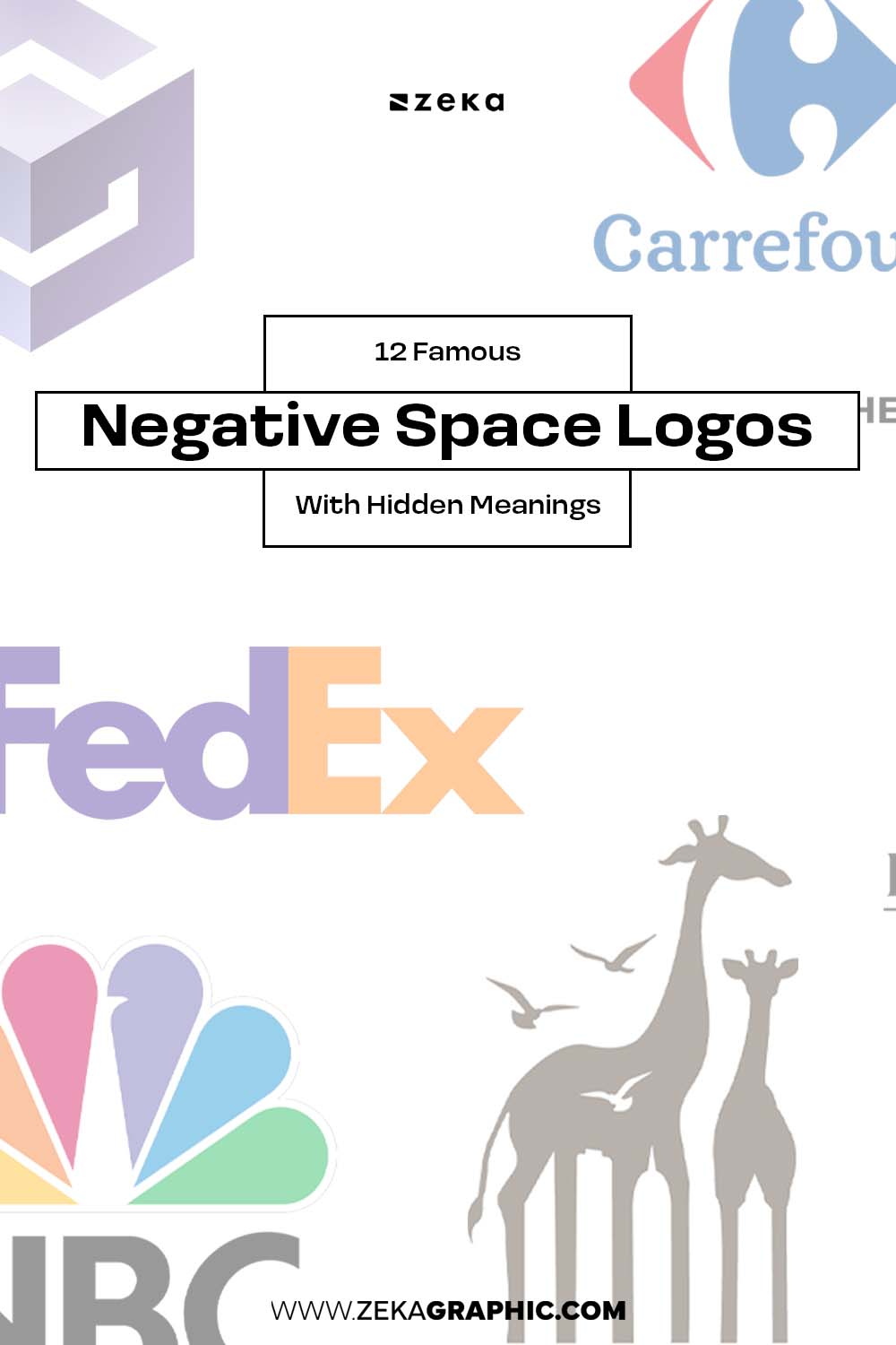 Brilliant Negative Space Logos That Reveal Hidden Messages