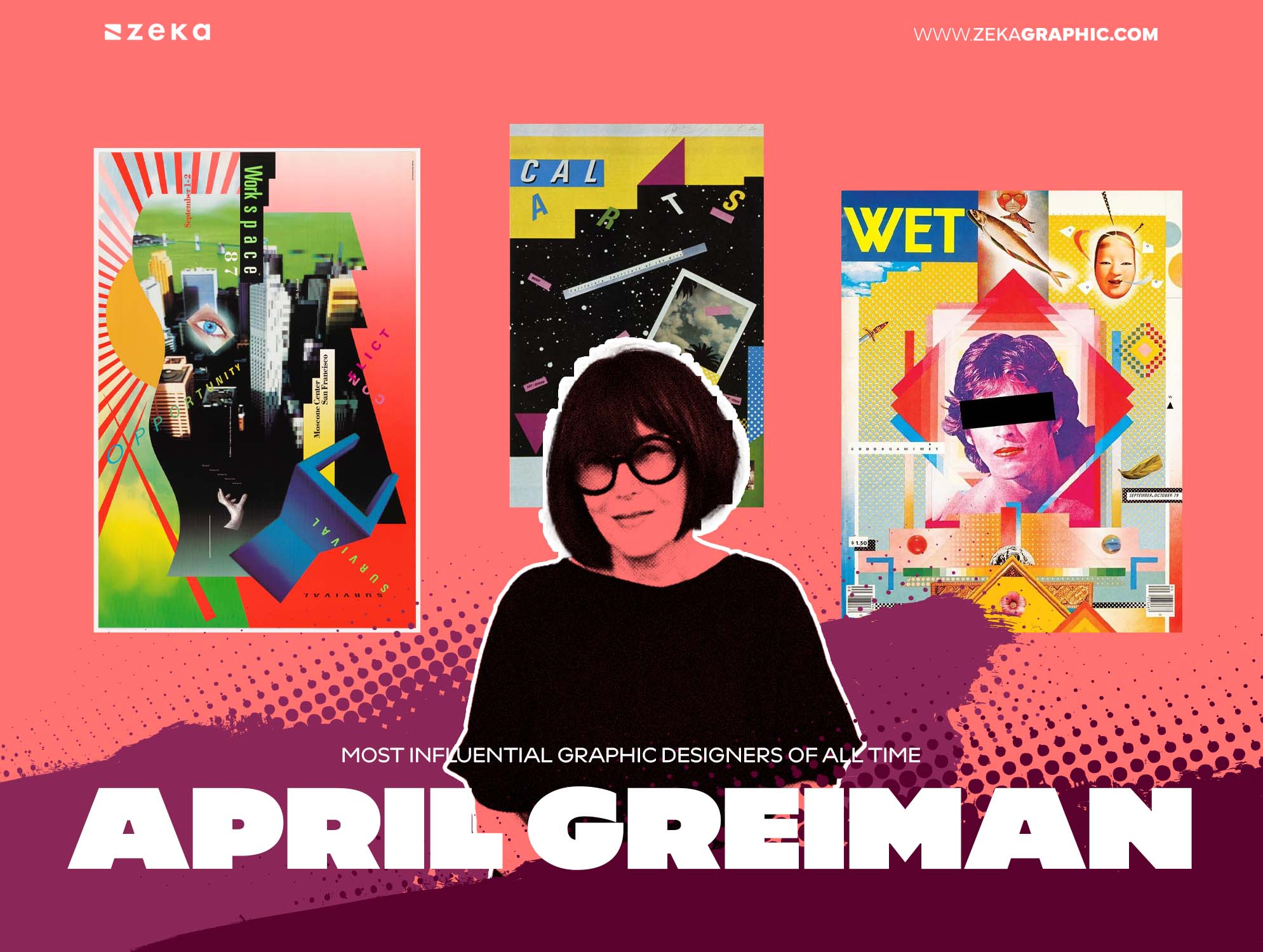 Most Influential Graphic Designers April Greiman