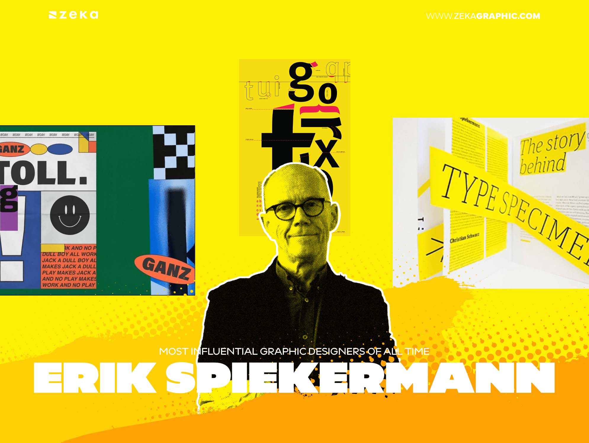 Most Influential Graphic Designers Erik Spiekermann