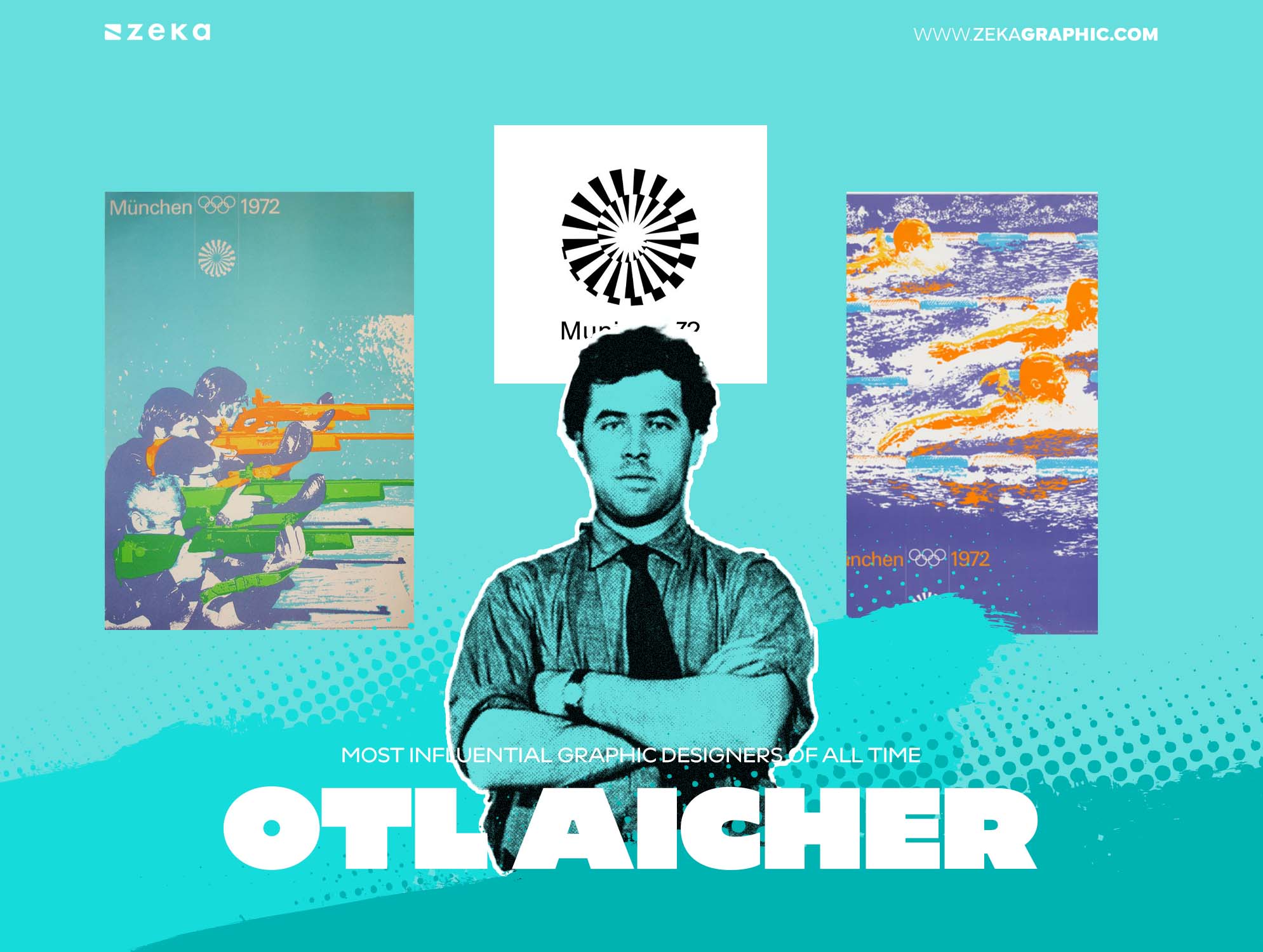 Most Influential Graphic Designers Otl Aicher