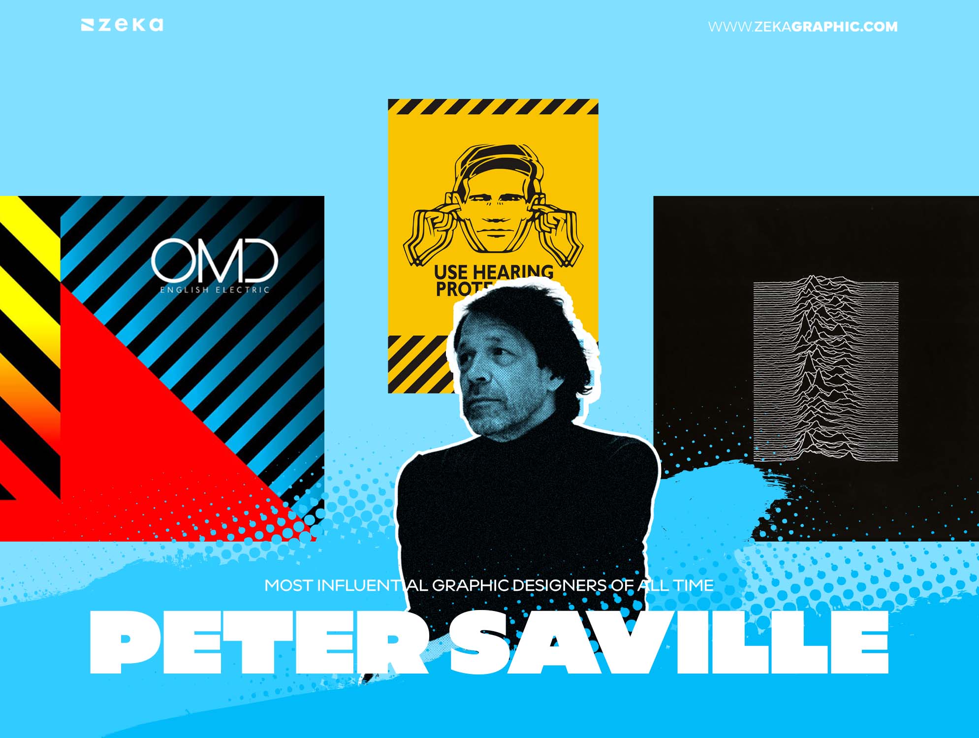 Most Influential Graphic Designers Peter Saville