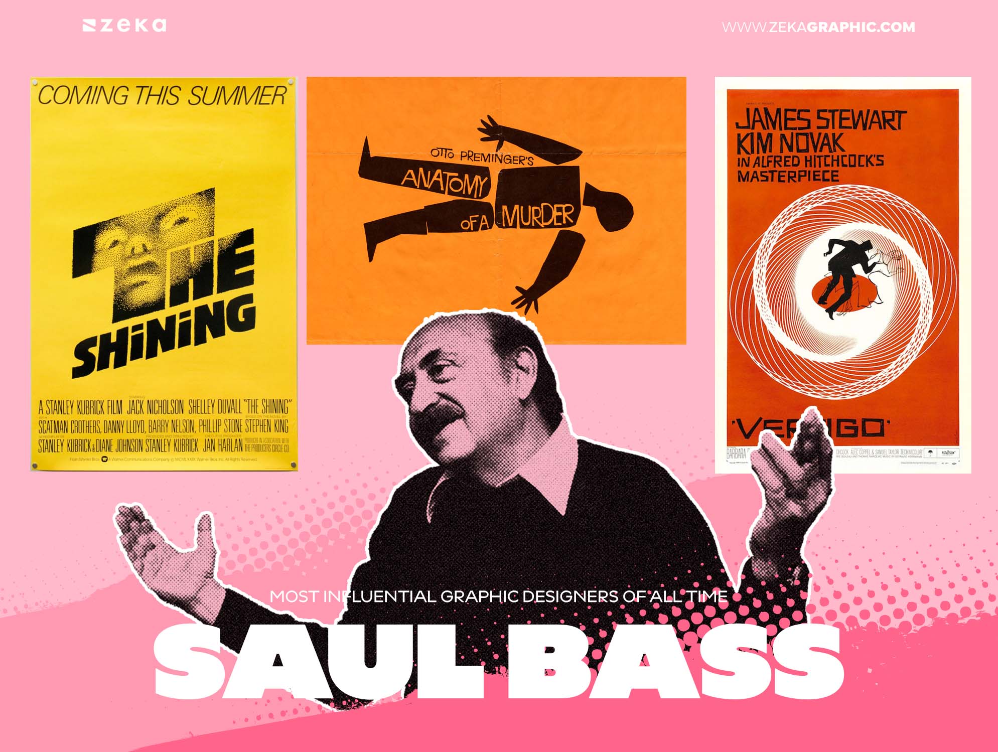 Most Influential Graphic Designers Saul Bass