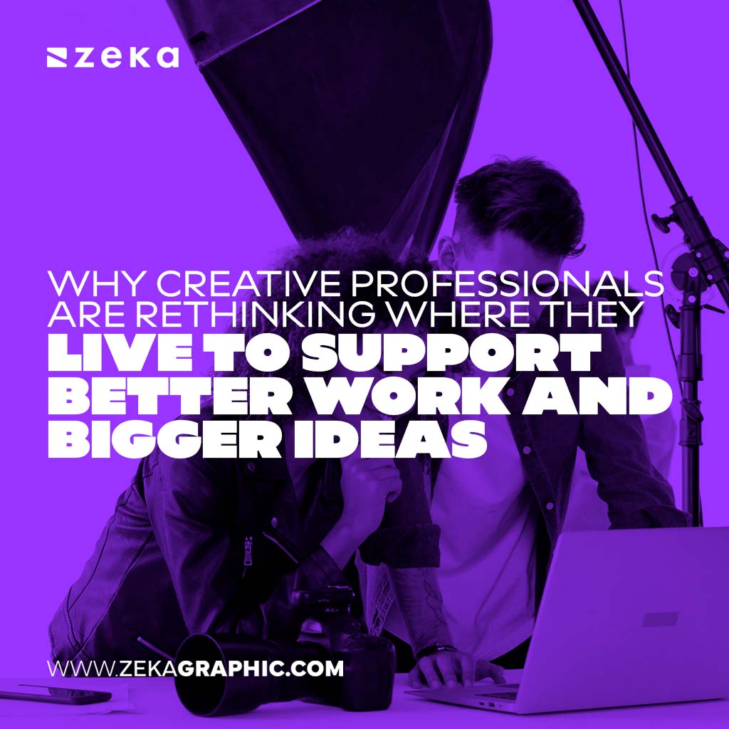 Why Creative Professionals Are Rethinking Where They Live