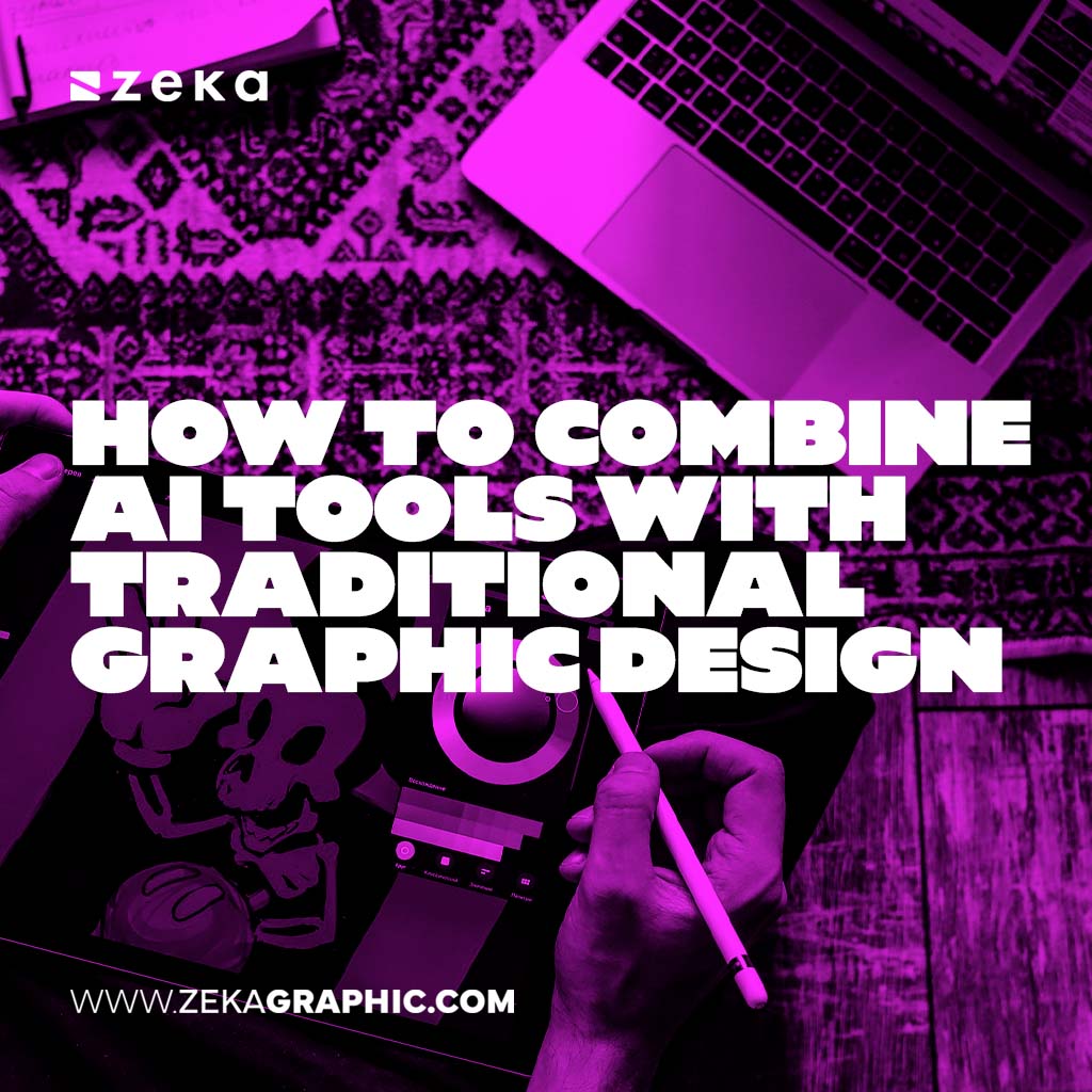 Combine AI Tools With Traditional Graphic Design