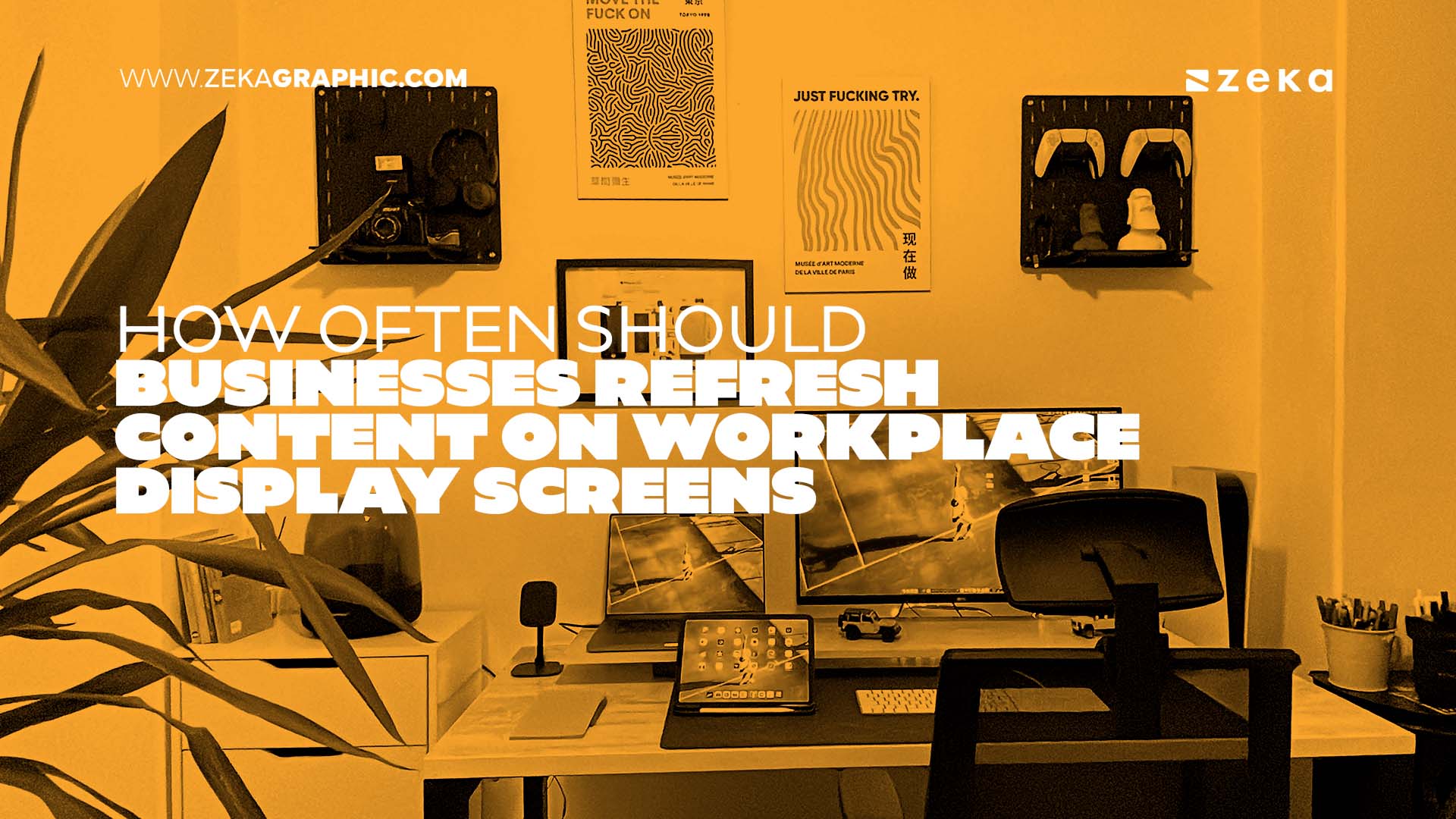 How Often Should Businesses Refresh Content on Workplace Display Screens