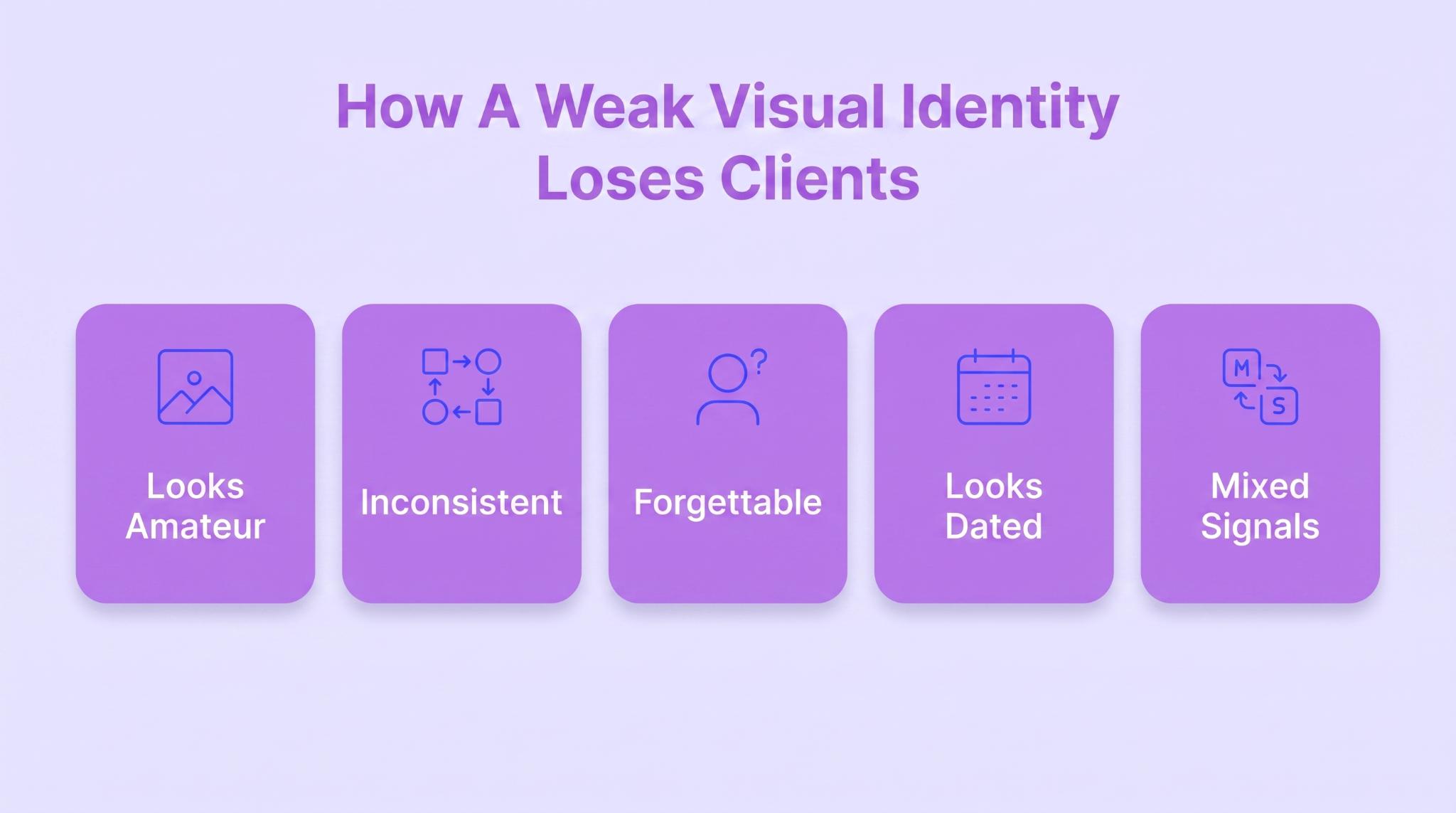 How a Weak Visual Identity Loses You Clients